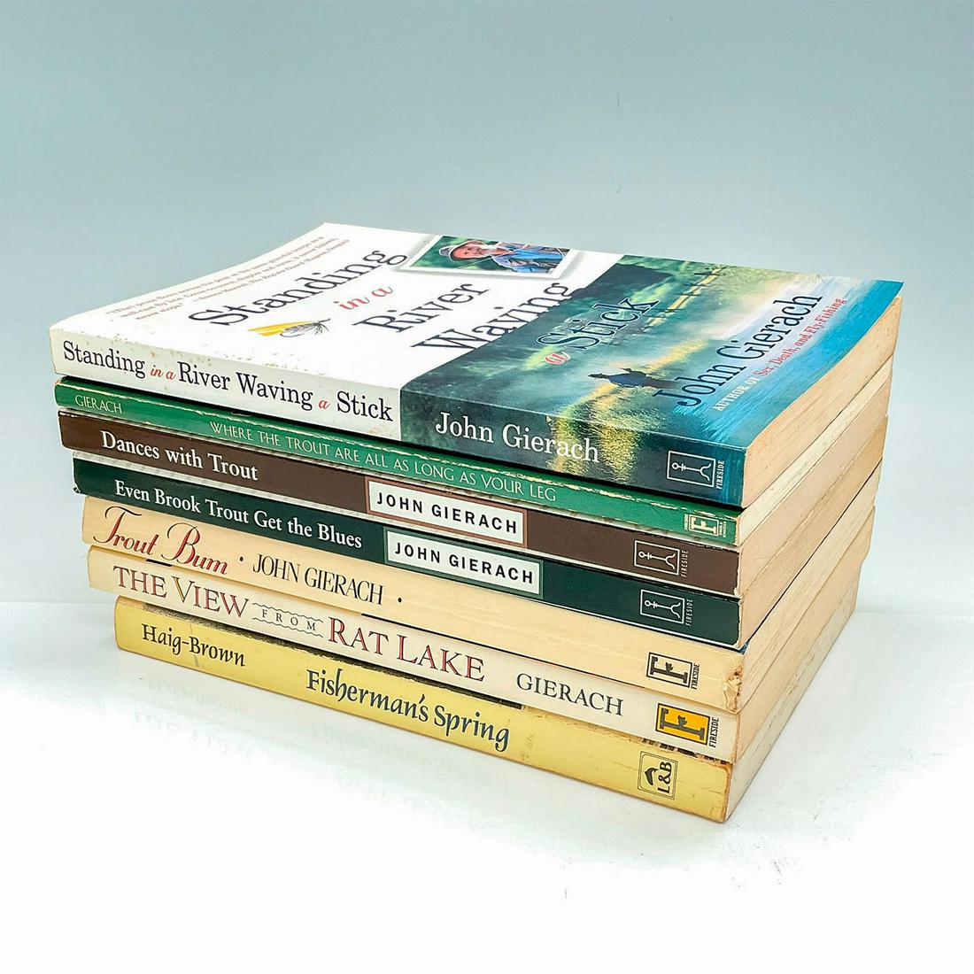 7pc Fishing Books by John Gierach (1 of 2)