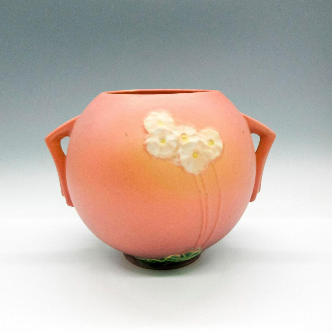 Roseville Pottery Bulbous Vase, Primrose (1 of 3)