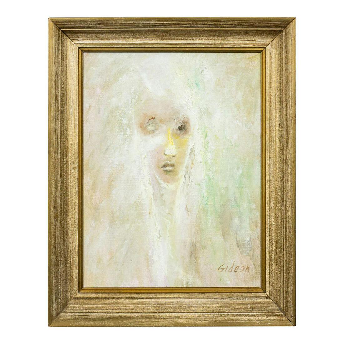 Elmo Gideon (American, 1924 - 2010) Oil on Canvas Painting, Signed (1 of 5)