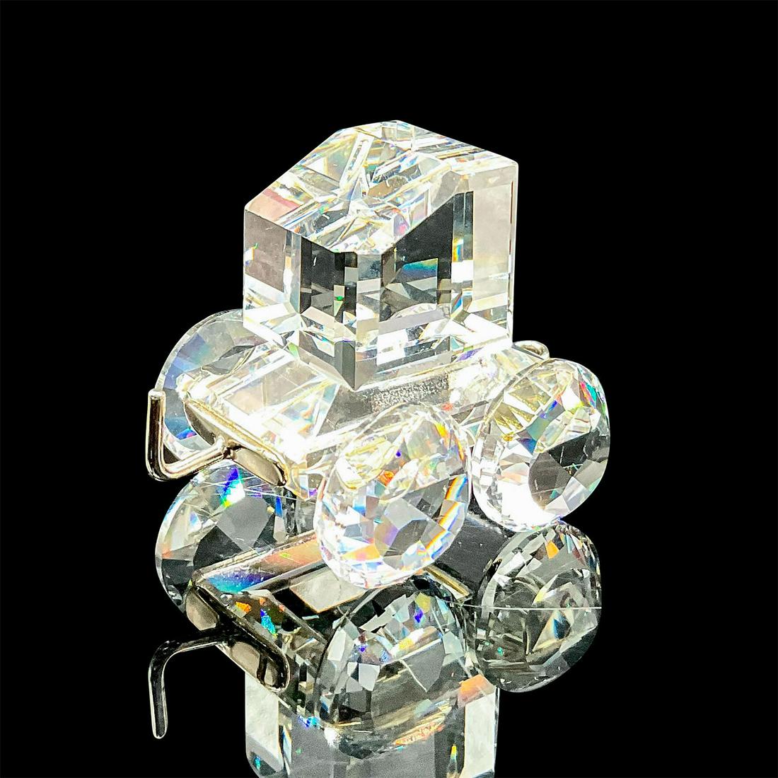 Swarovski Silver Crystal Figurine, Train Tender Car 15147 (1 of 4)