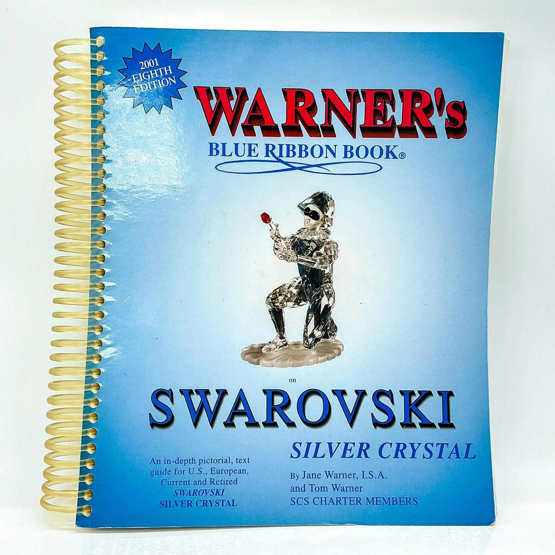 Warners Blue Ribbon Book On Swarovski Silver Crystal (1 of 4)