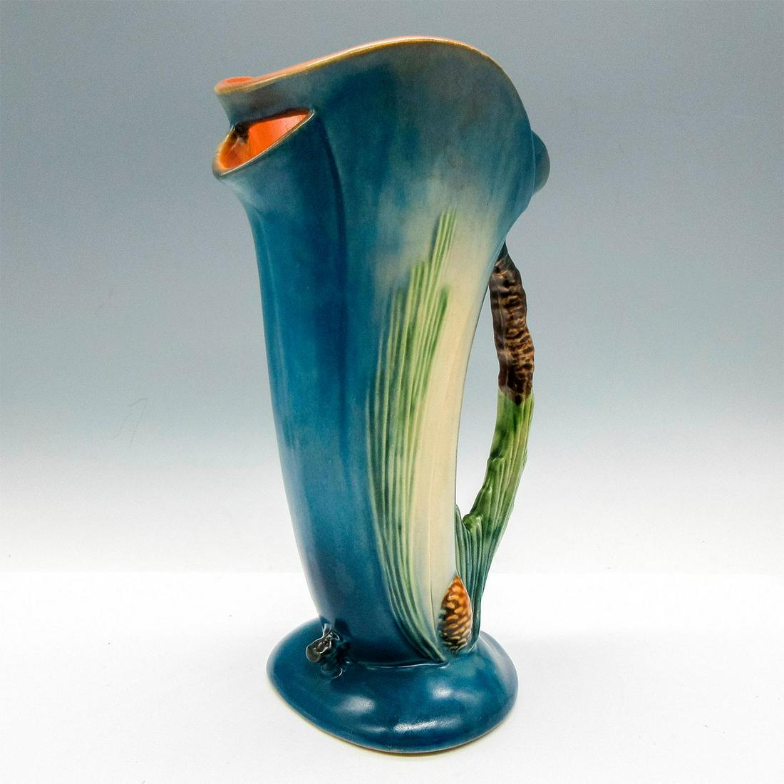 Roseville Style Pottery Pitcher, Pinecone (1 of 3)