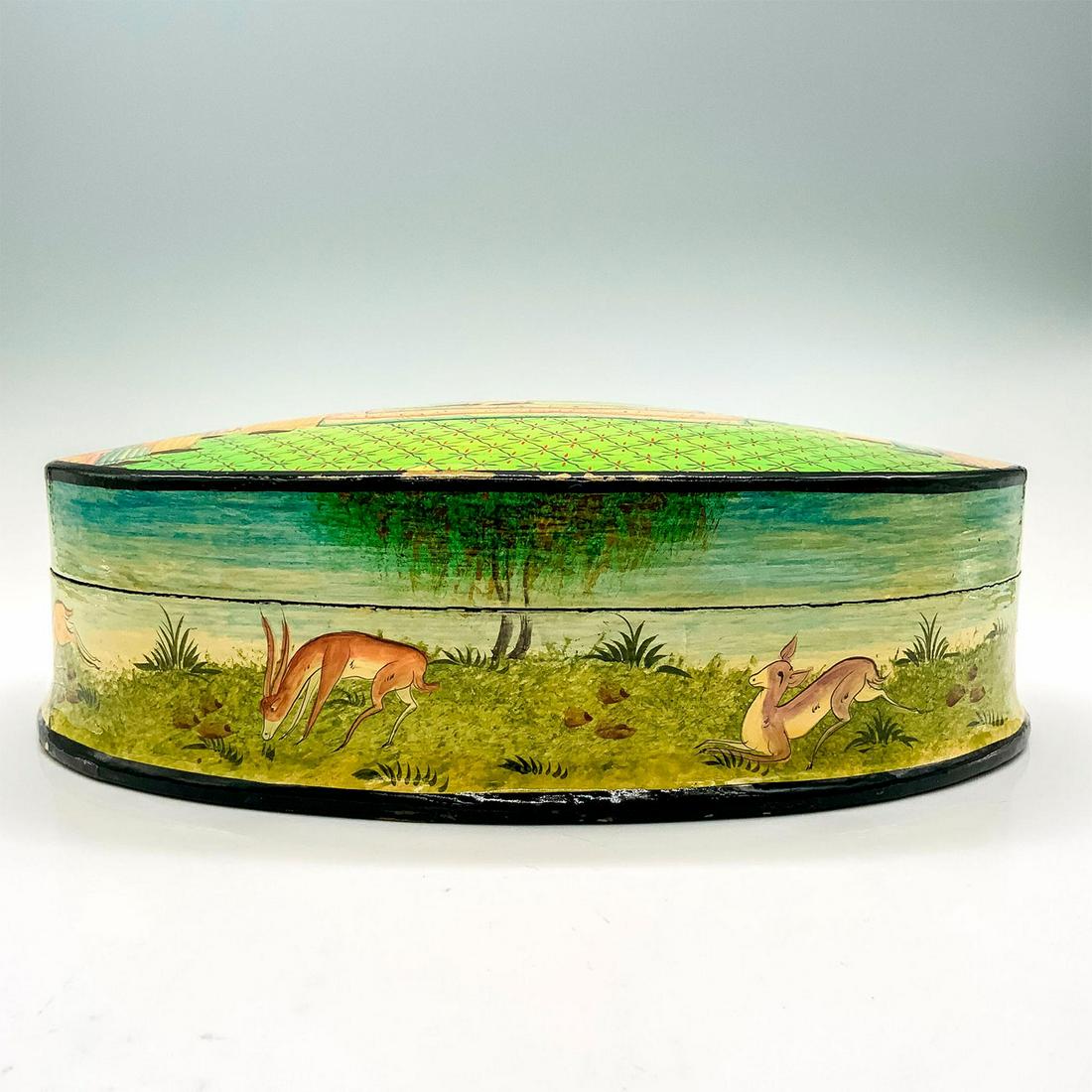 Lacquer Box, Village Assembly (1 of 4)