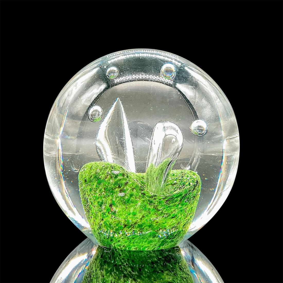 Vintage Crystal Paperweight (1 of 2)