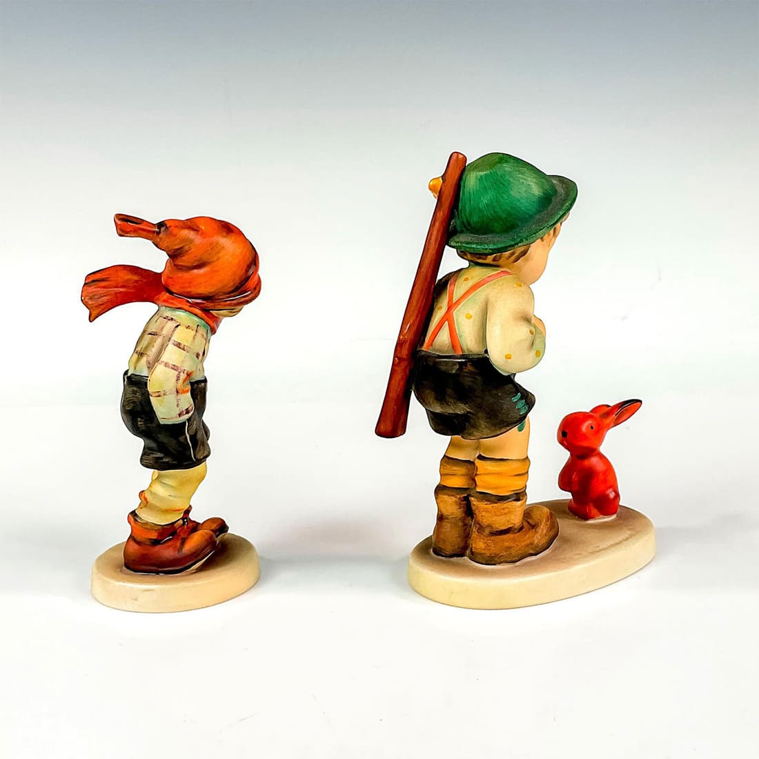 2pc Goebel Hummel Figurines, Sensitive Hunter/March Winds 43 (1 of 3)