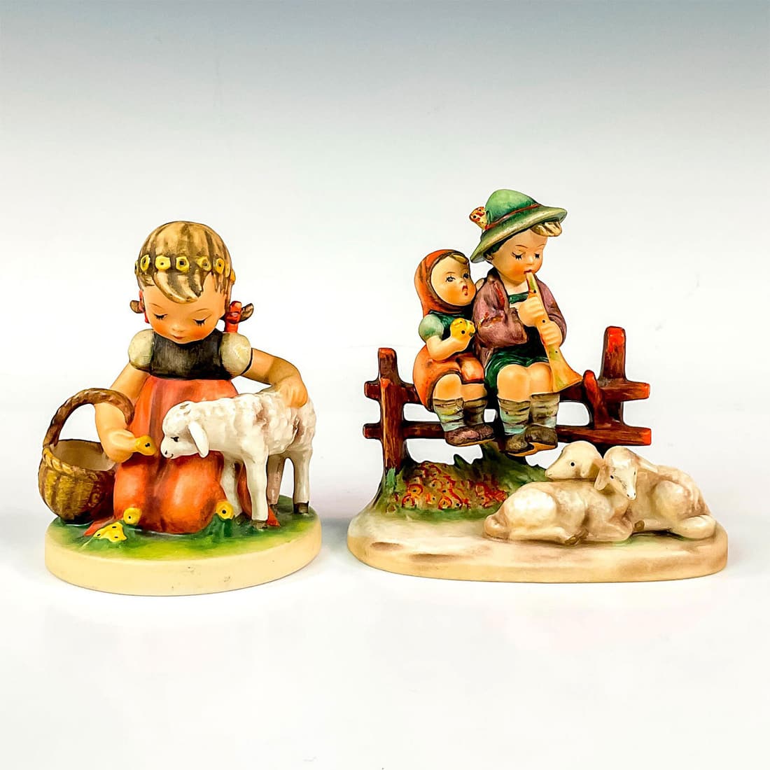 2pc Goebel Hummel Figurines, Eventide and Favorite Pet (1 of 3)
