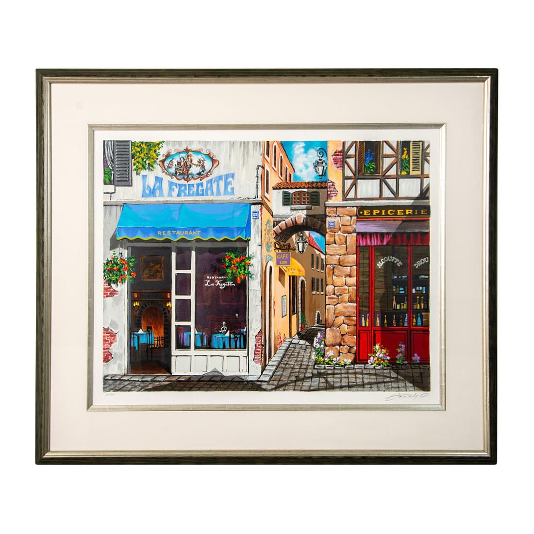 Arkady Ostrilsky (Moldovan b. 1948) Color Serigraph, Signed (1 of 7)