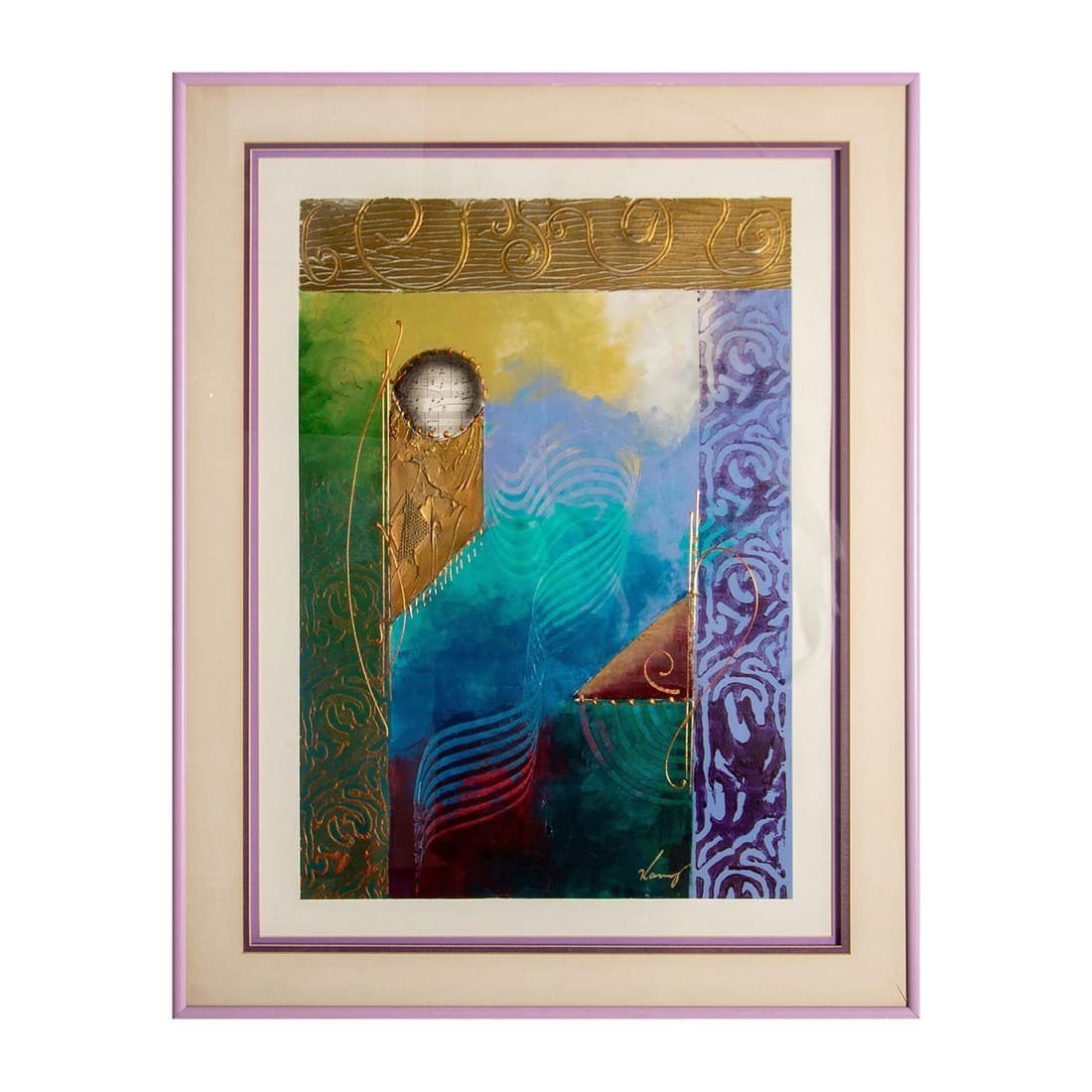 Kamy Deljou (b. 1957) Mixed Media on Paper (1 of 5)