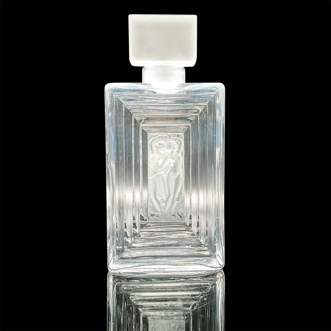 Lalique Crystal Perfume Bottle, Duncan (1 of 3)