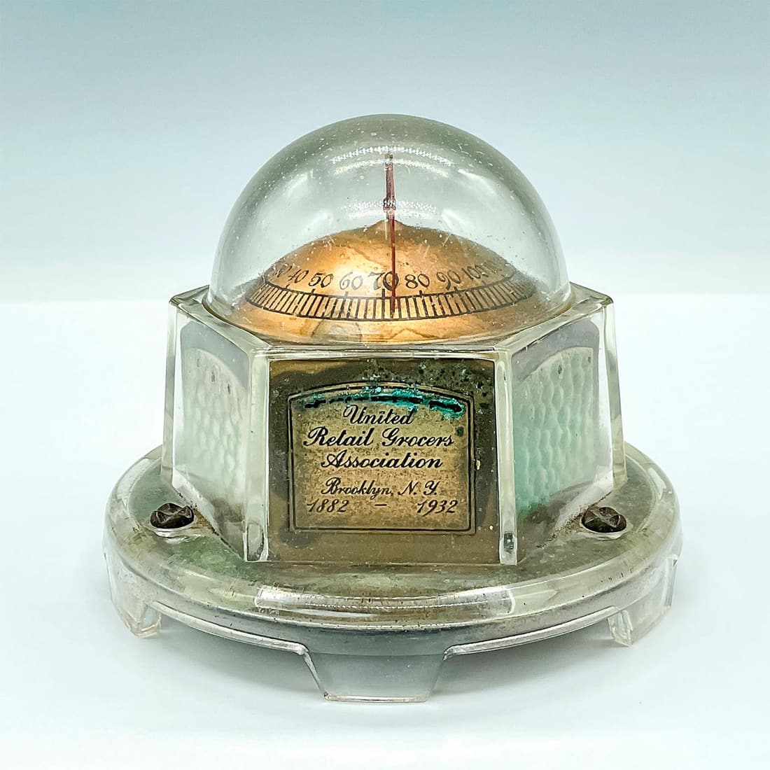 MOVA Products Co Glass Dome Desktop Fahrenheit Thermometer (1 of 3)