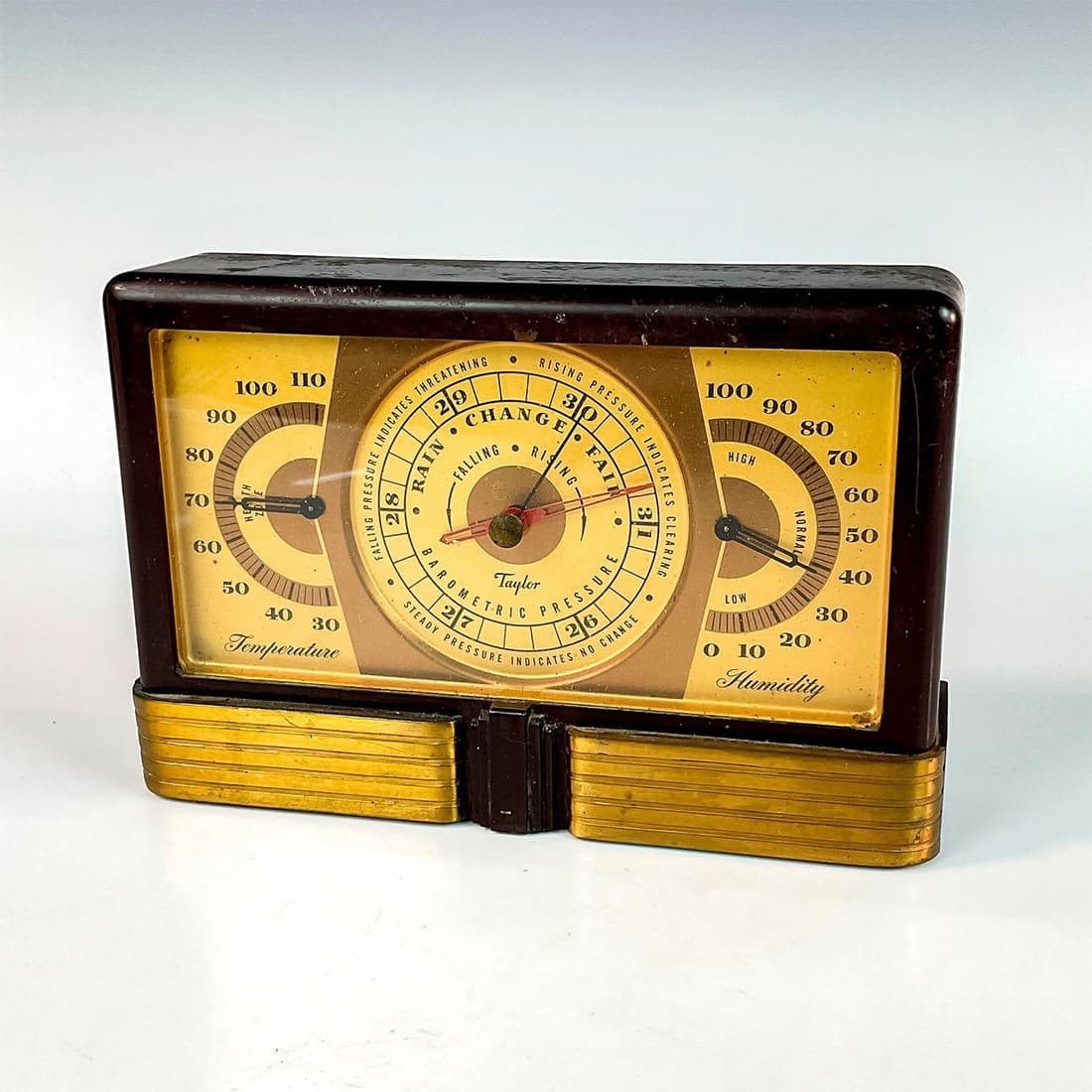 Taylor Airguide, Barometer, Thermometer (1 of 3)
