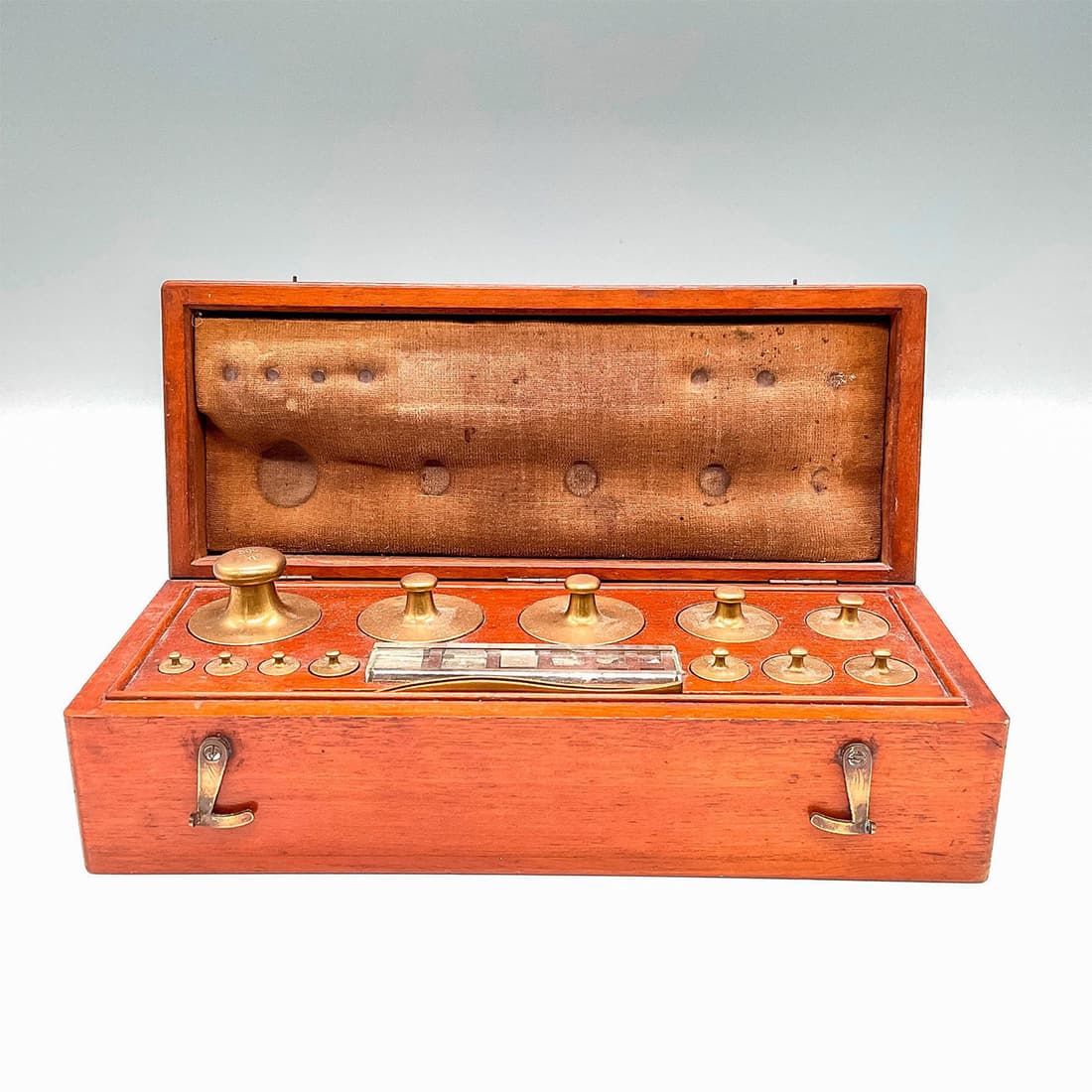 Boxed Complete Set of Apothecary Weights (1 of 3)