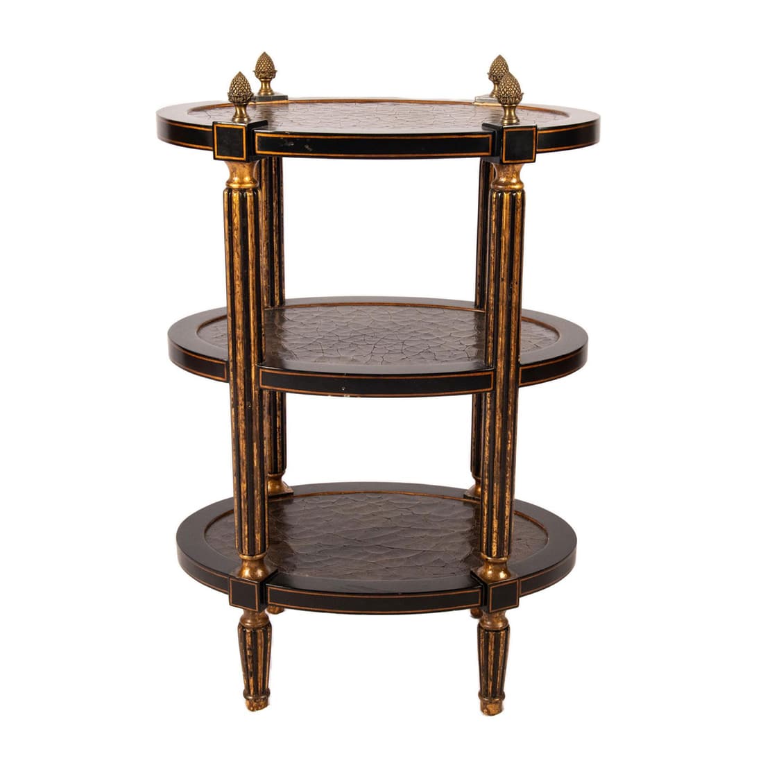 Maitland-Smith Hand Made Three-Tiered Stand (1 of 5)