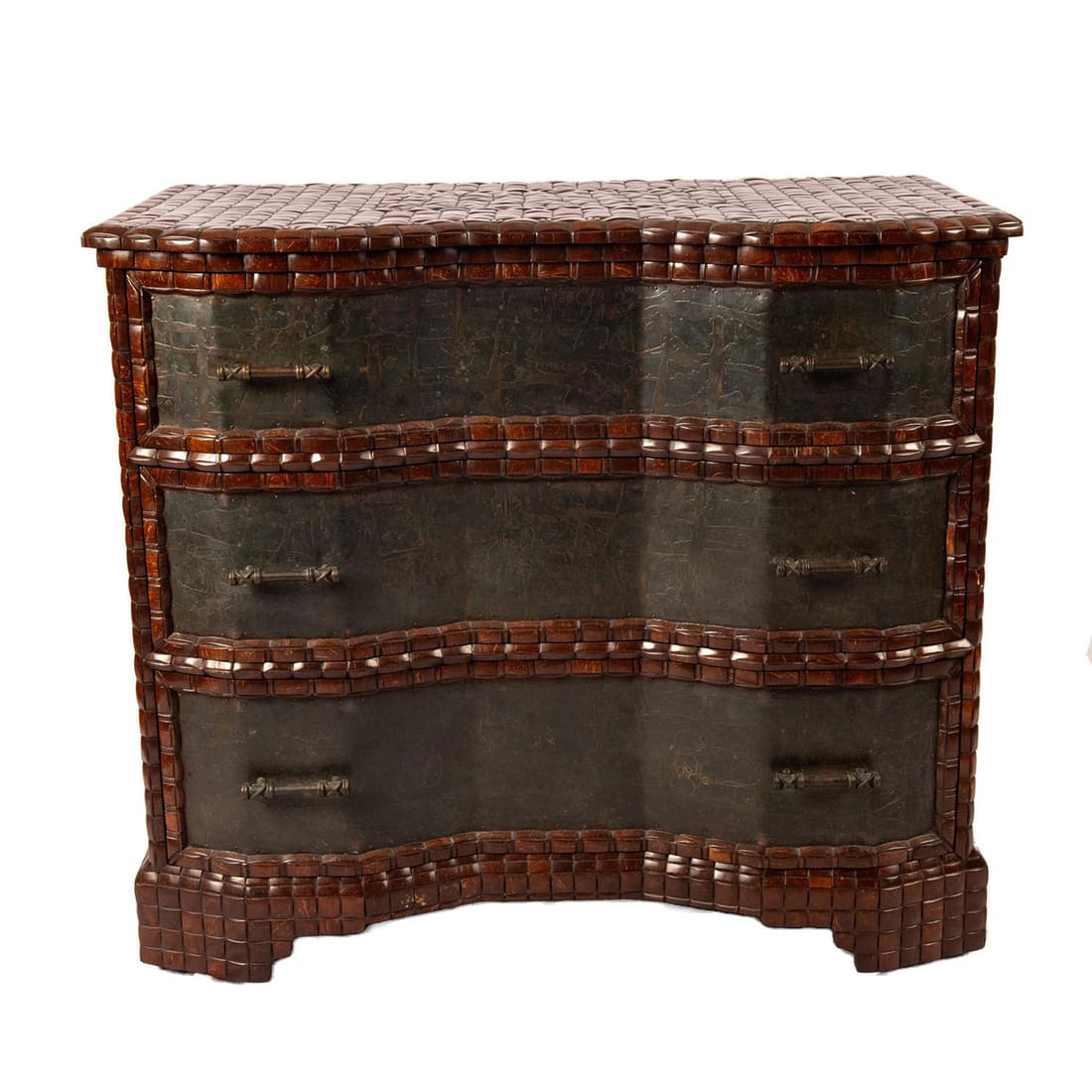 Maitland-Smith Coconut Three-Drawer Chest (1 of 4)