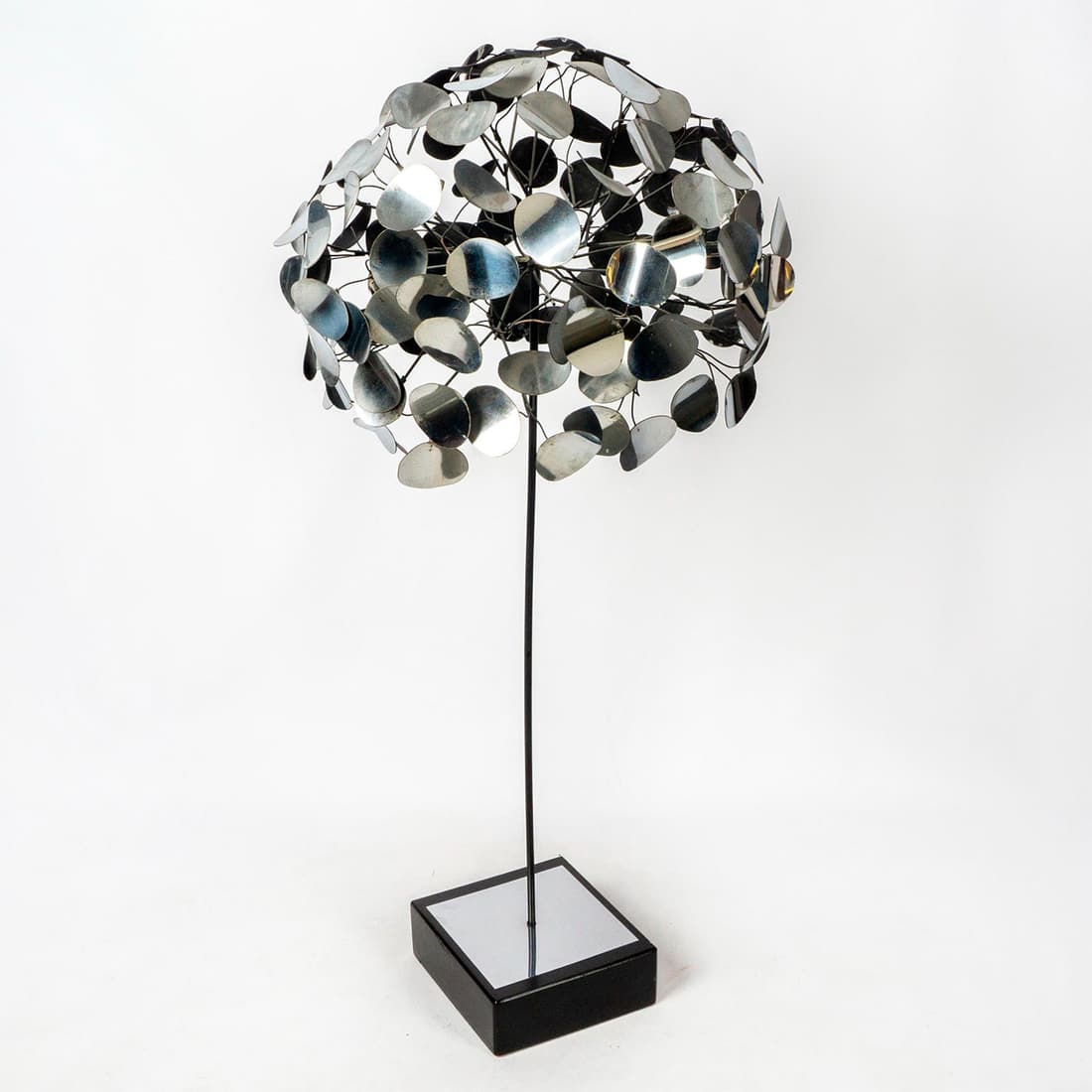 Curtis Jere, Rain Drop Tree Metal Sculpture, Signed (1 of 4)