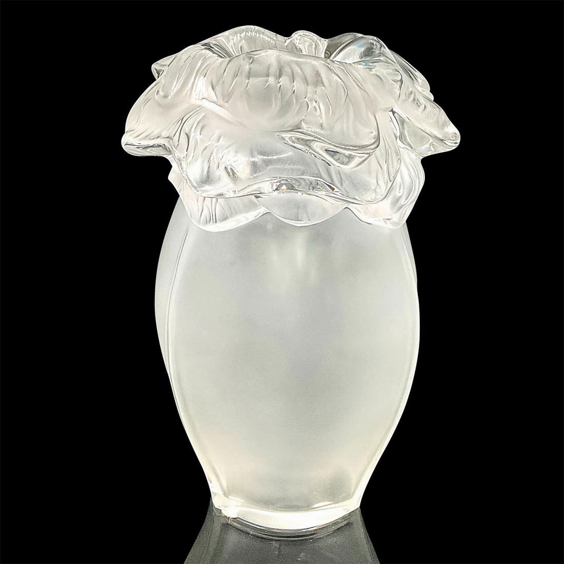 Lalique Crystal Vase, Saint Barth (1 of 3)