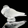 Lalique Crystal Figure, Pigeon Bruges