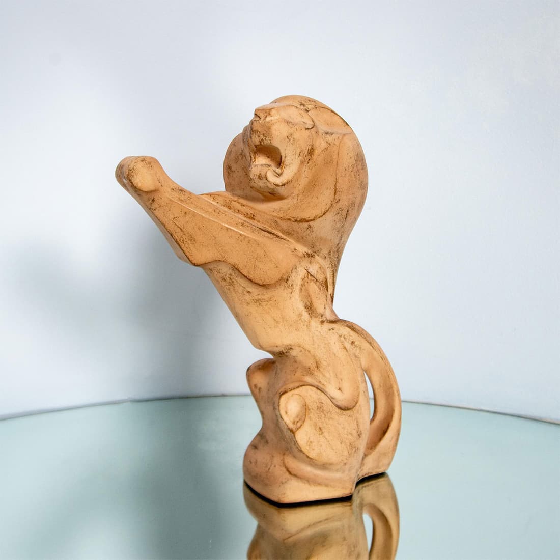 Austin Sculpture Abstract Lion Statue (1 of 3)