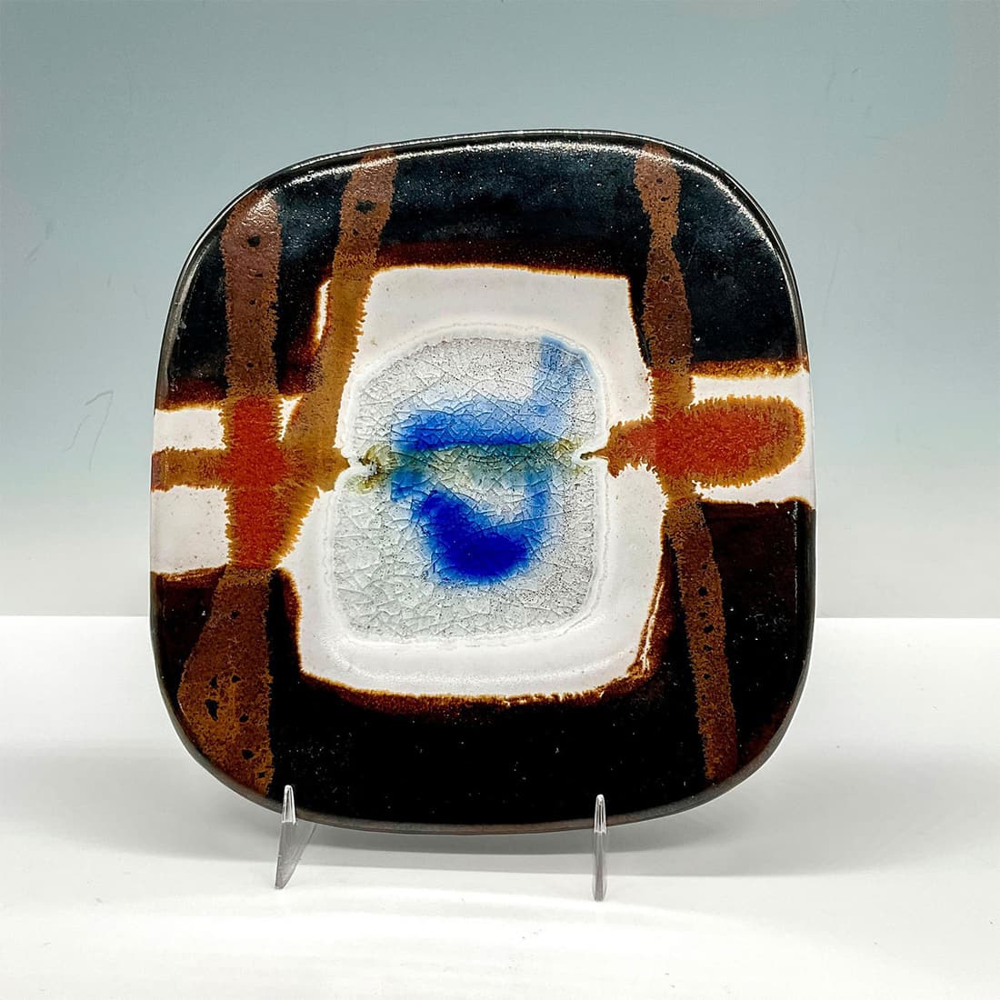 Jacques Pouchain (French, 1925-2015) Art Pottery Plate (1 of 2)