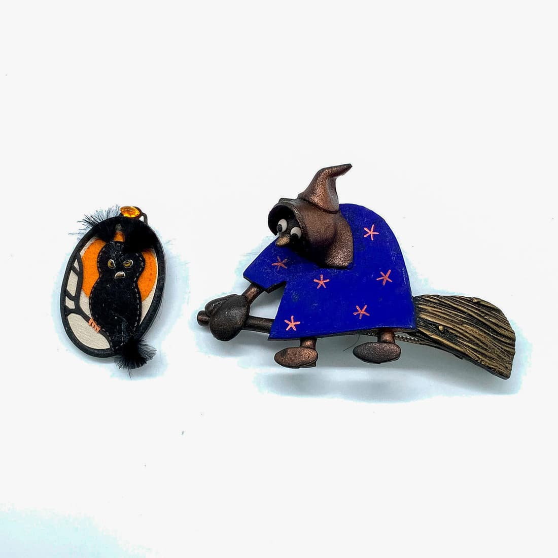 2pc Cute Halloween Hair Clip and Pin (1 of 2)