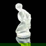 Lalique Crystal Diana and the Fawn Figurine