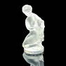 Lalique Crystal Diana and the Fawn Figurine