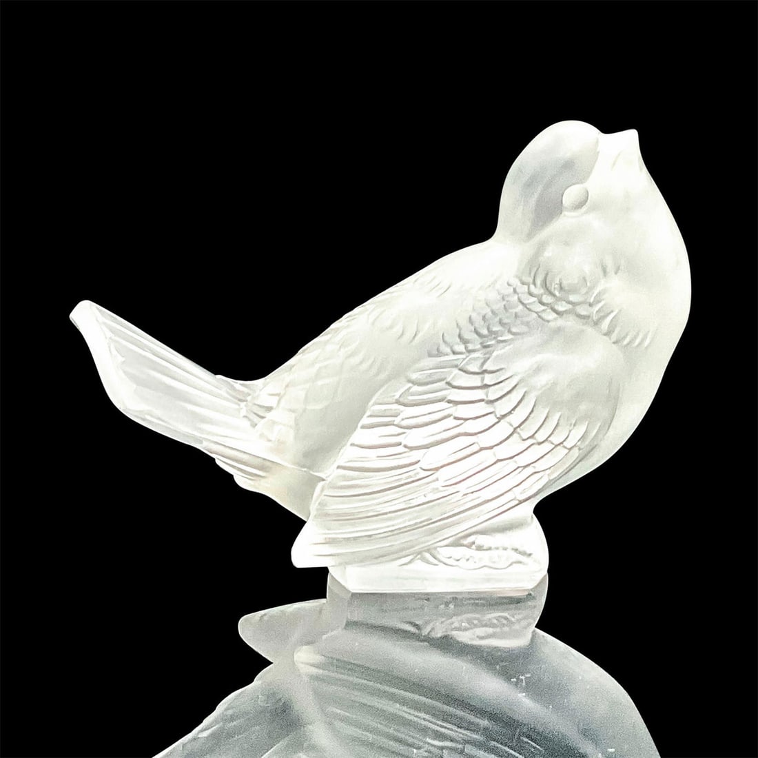 Lalique Crystal Bird Paperweight (1 of 3)
