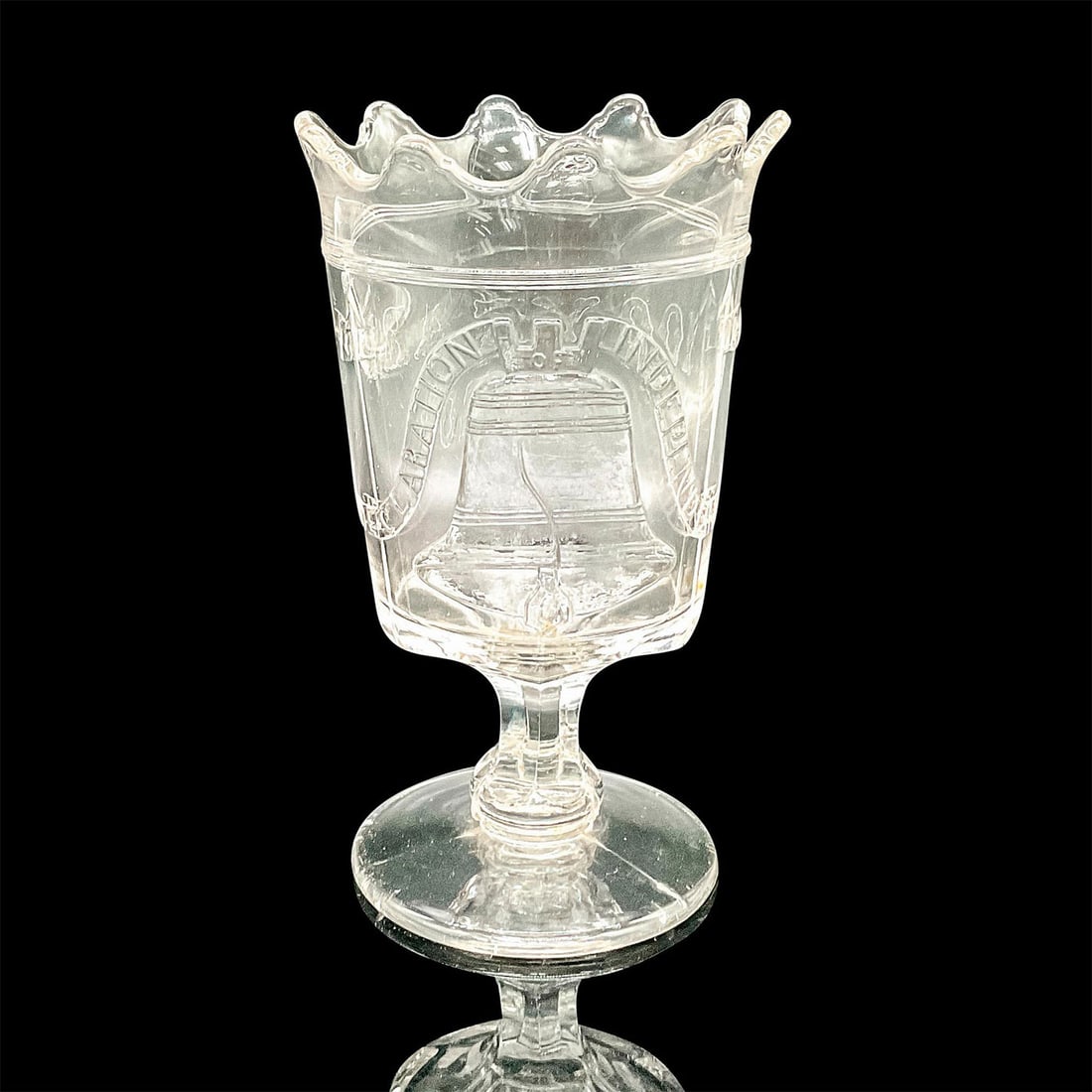 Early American Pattern Glass Centennial Spooner (1 of 3)