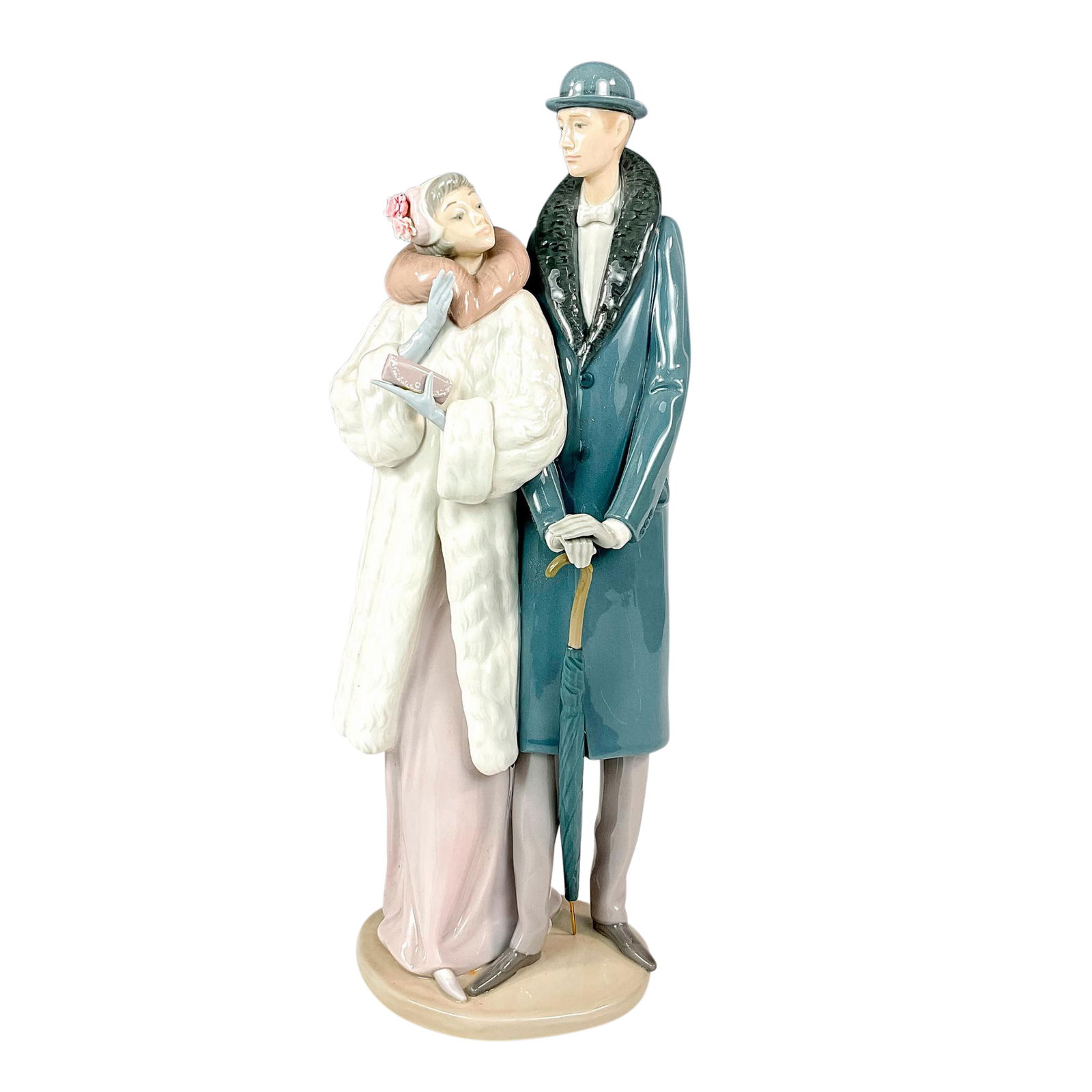 Lladro Porcelain Figurine, On the Town 1001452 (1 of 4)