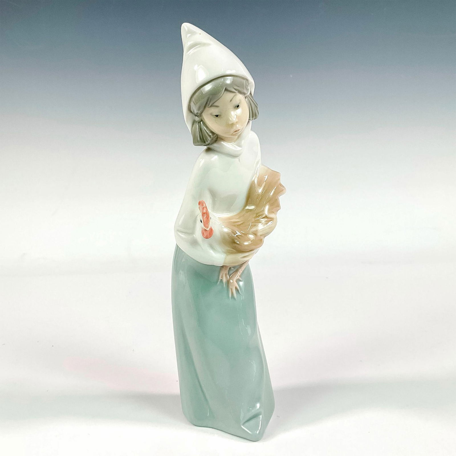 Girl With Rooster 1004677 - Lladro Porcelain Figurine (1 of 3)