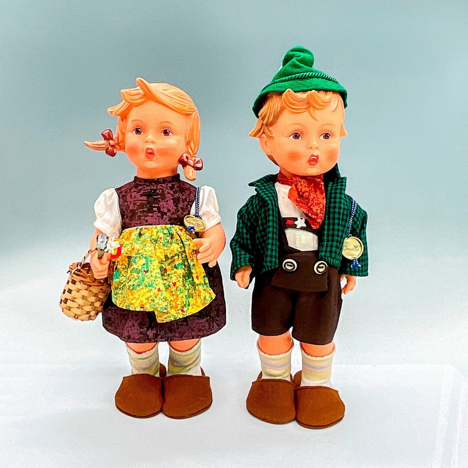 Pair of Goebel Dolls, Hansel and Gretel (1 of 3)
