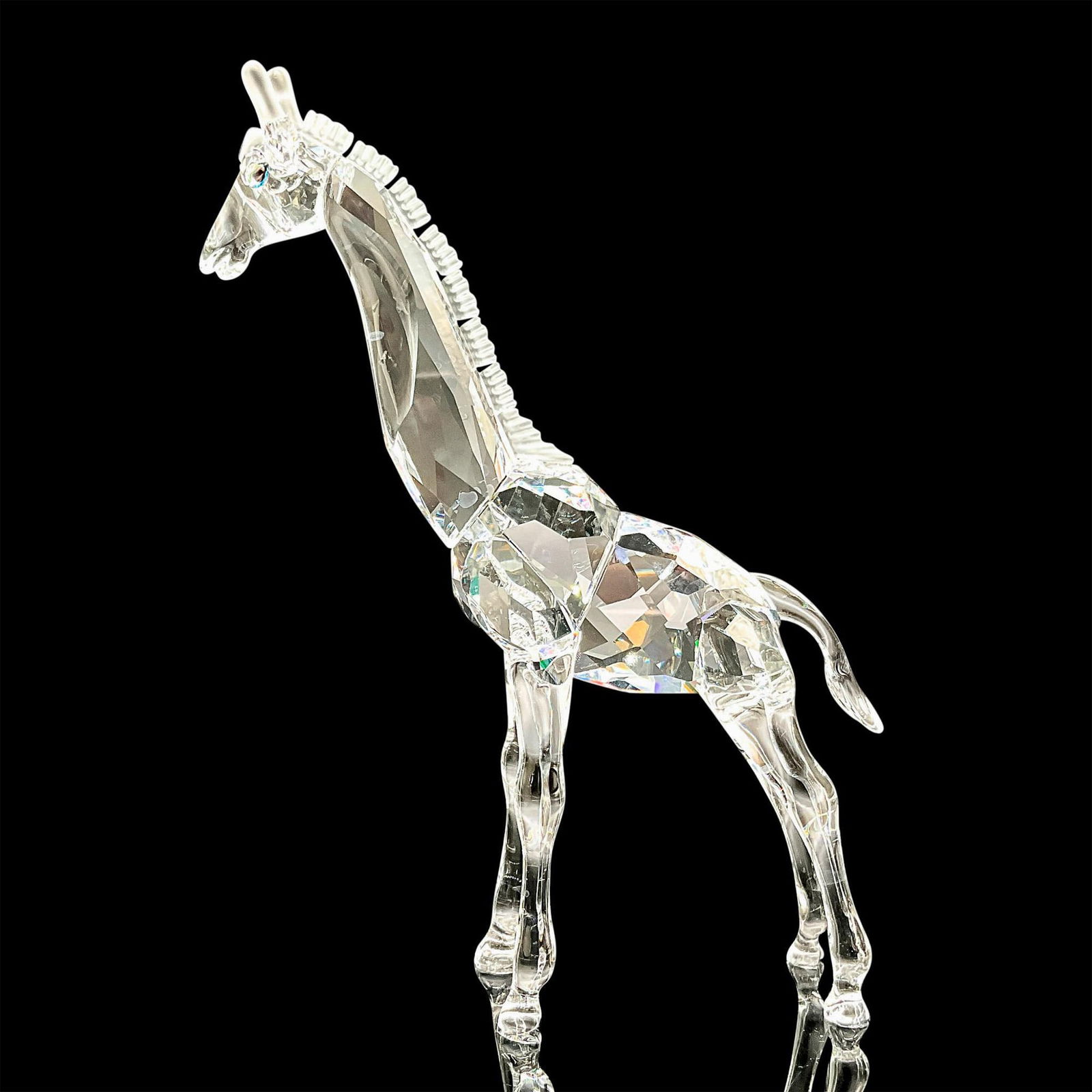Baby Giraffe - Swarovski Silver Crystal Figurine (1 of 4)