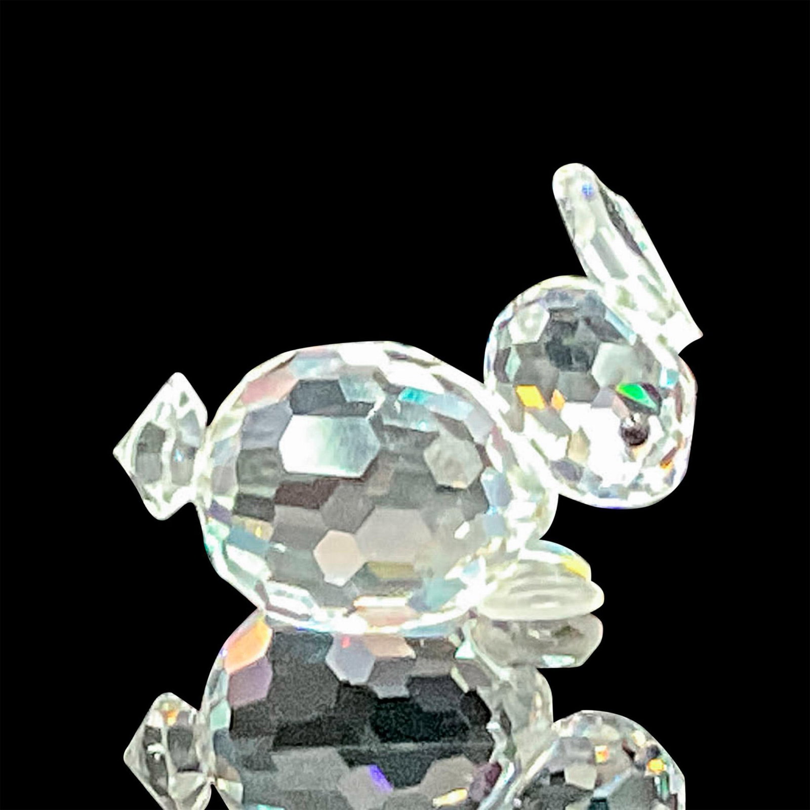 Rabbit Resting - Swarovski Silver Crystal Figurine (1 of 4)
