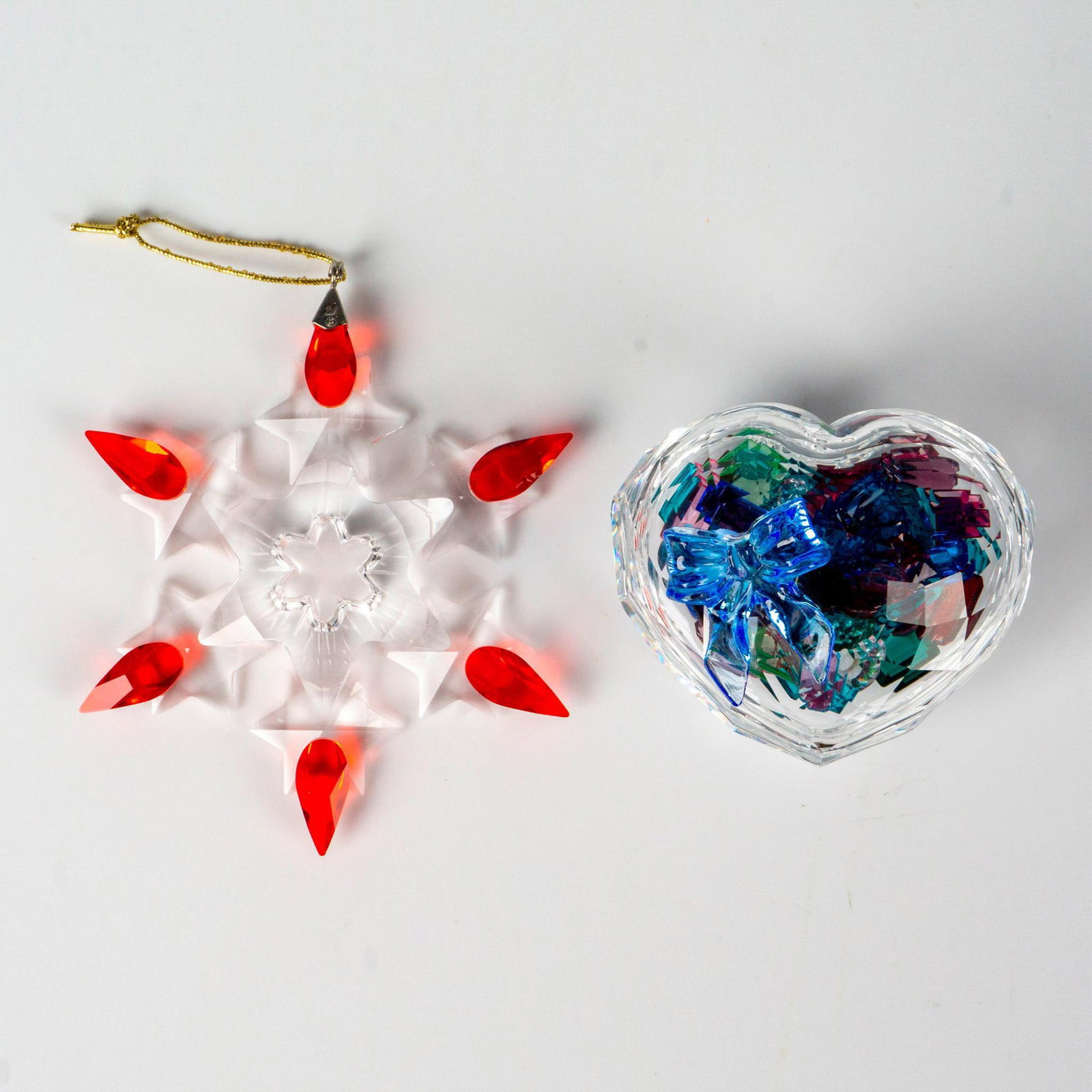 2pc Swarovski Crystal Ornament and Decorative Box (1 of 3)
