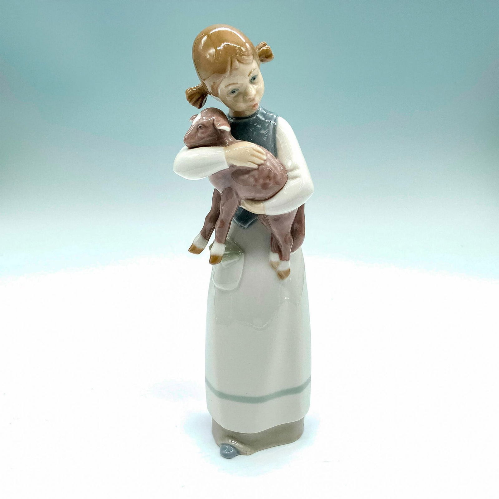 Girl With Lamb 1001010 - Lladro Porcelain Figurine (1 of 3)