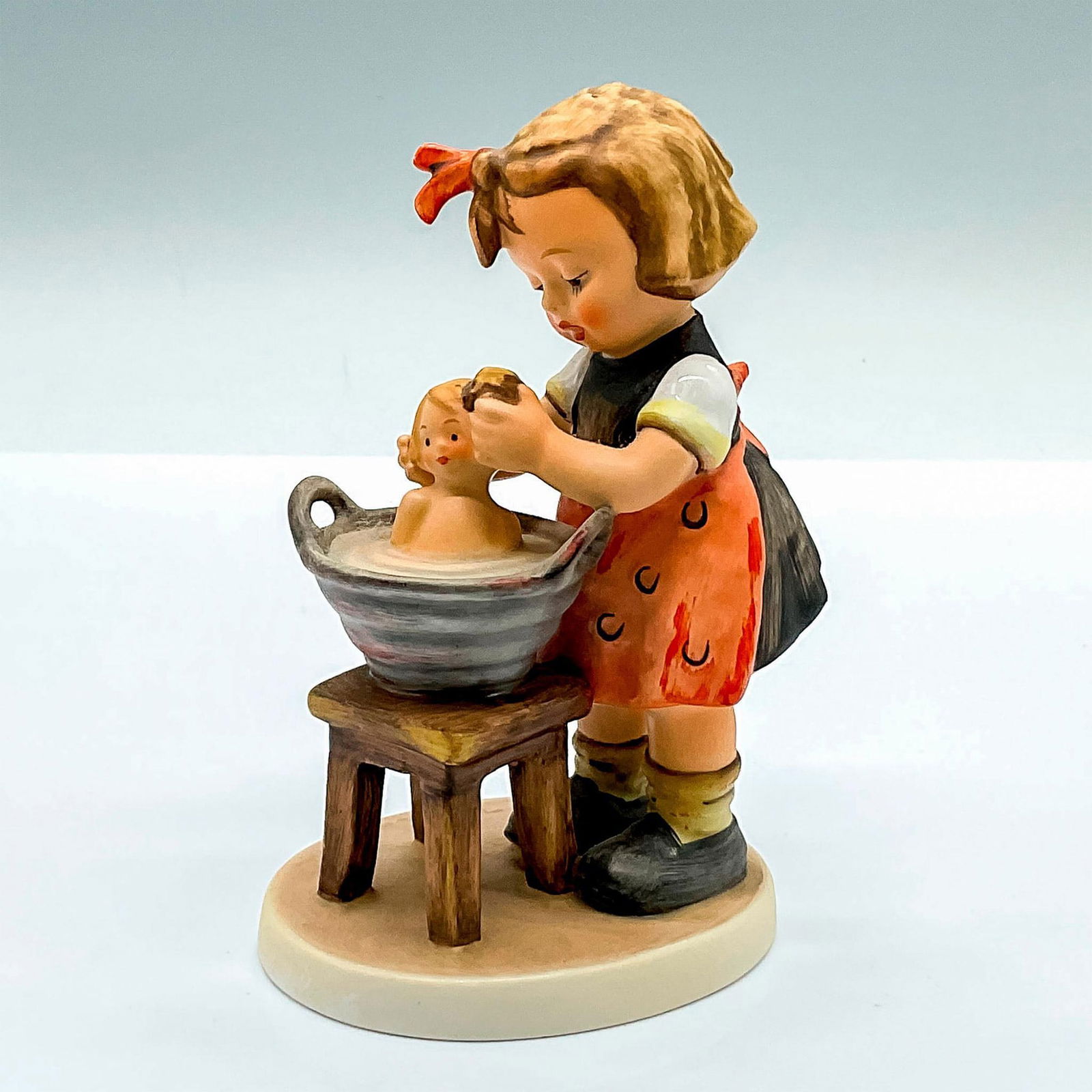 Goebel Hummel Figurine, Doll Bath HUM 319 (1 of 3)
