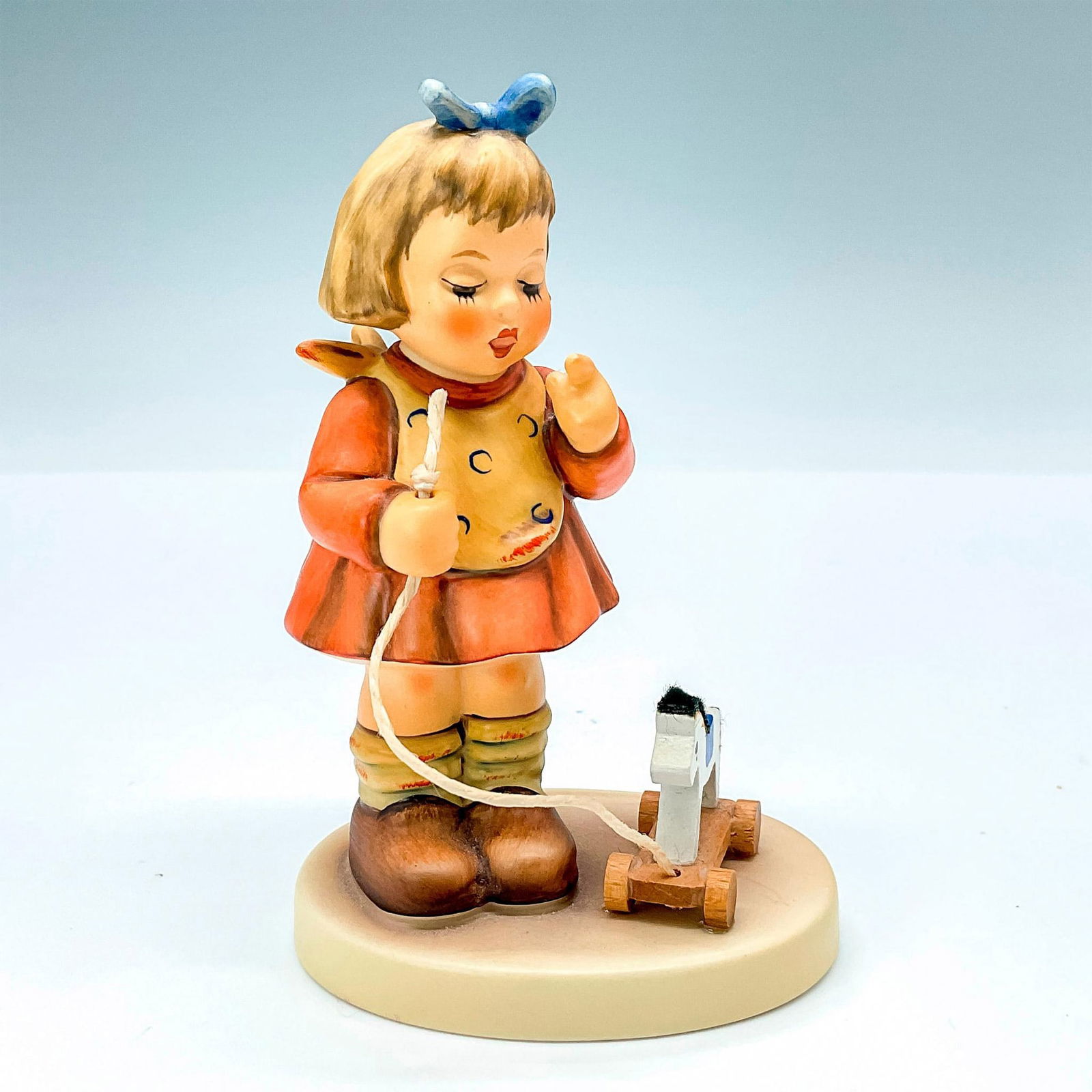 Goebel Hummel Figurine, Keeping Time, Signed (1 of 3)