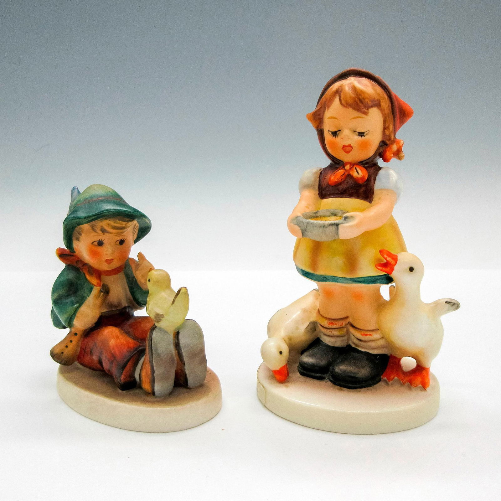 2pc Goebel Hummel Figurines, Singing Lesson 63 (1 of 3)