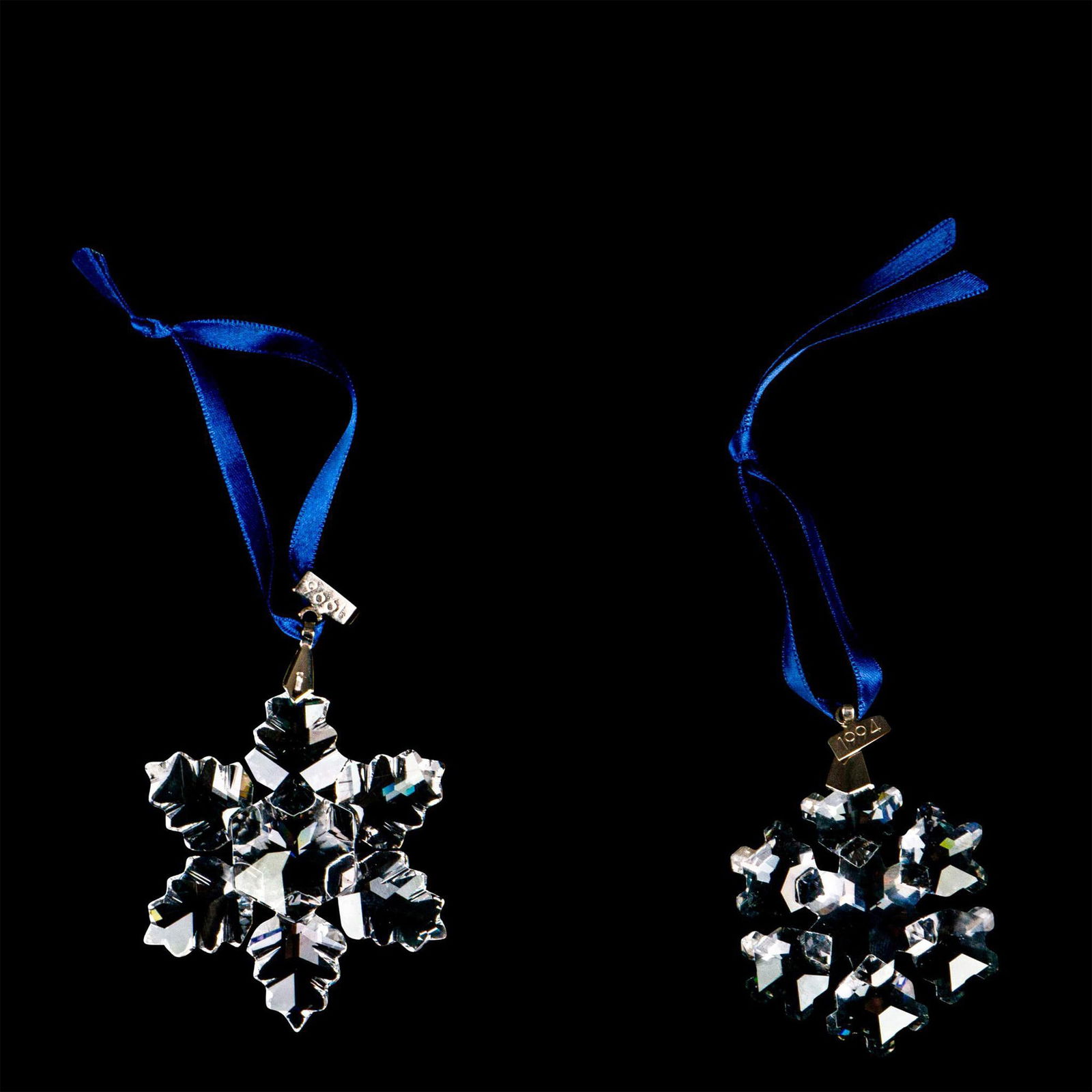2pc Swarovski Crystal Christmas Ornaments (1 of 3)