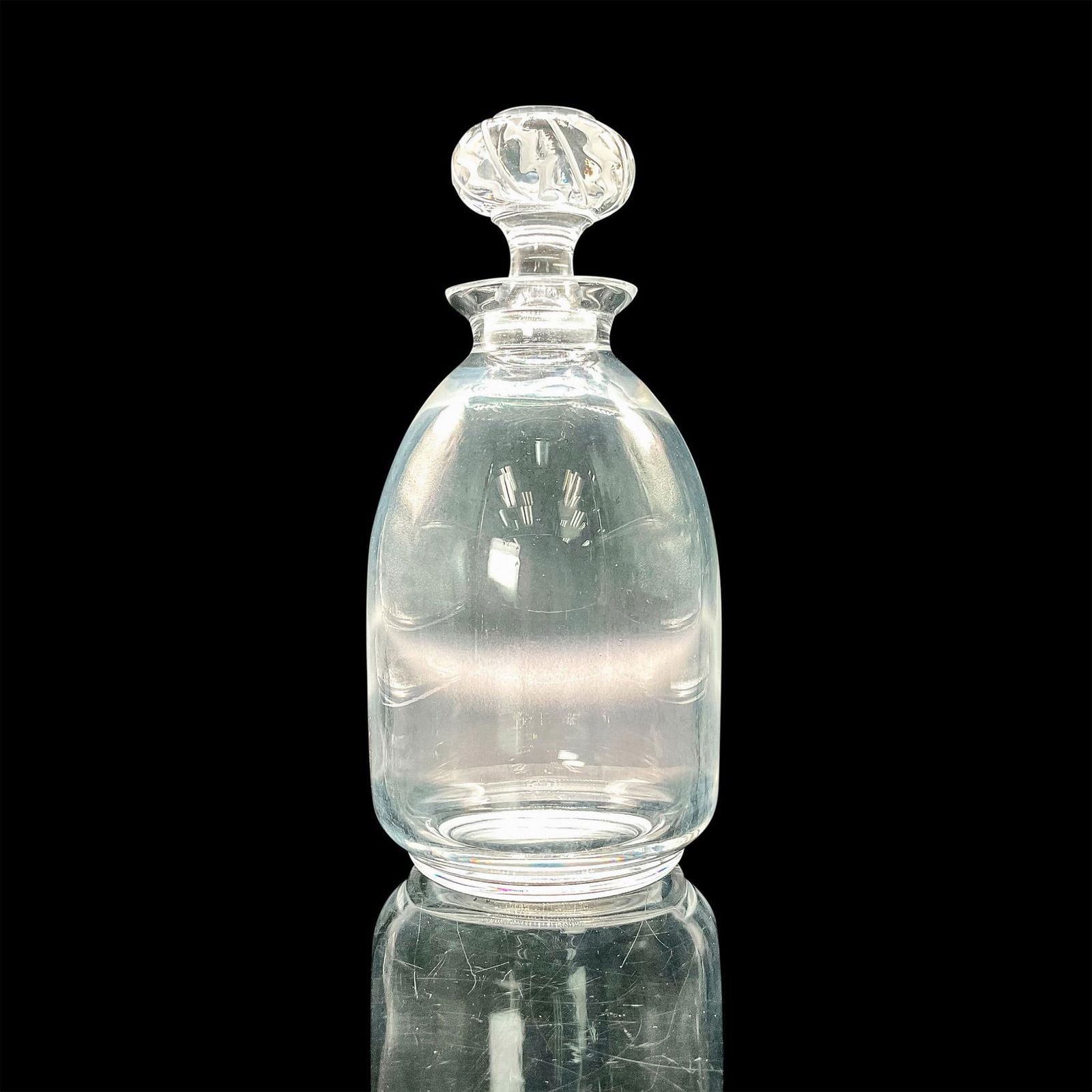 Lalique Crystal Bottle or Decanter with Stopper (1 of 3)