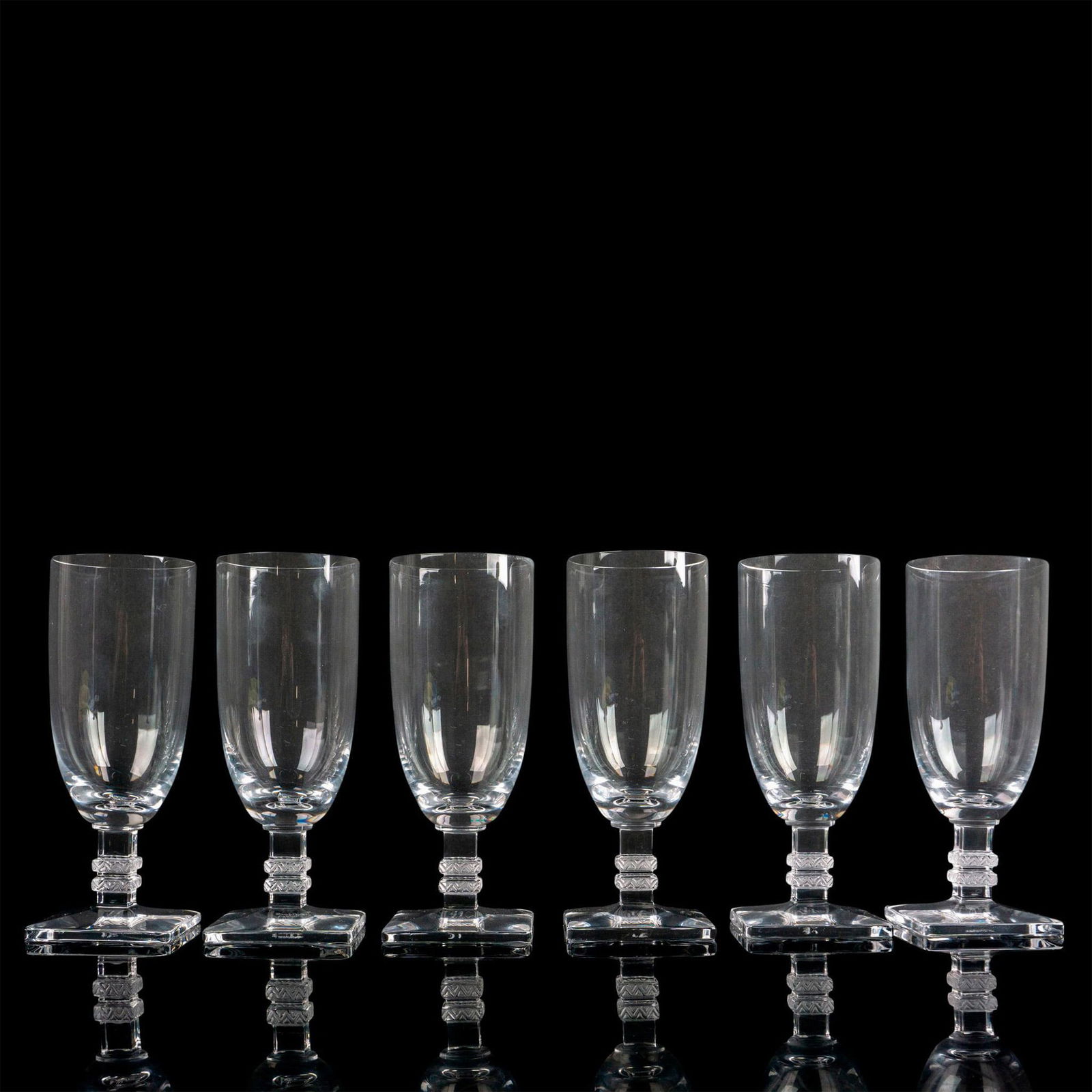 6pc Lalique Tasting Glasses, Argos (1 of 2)