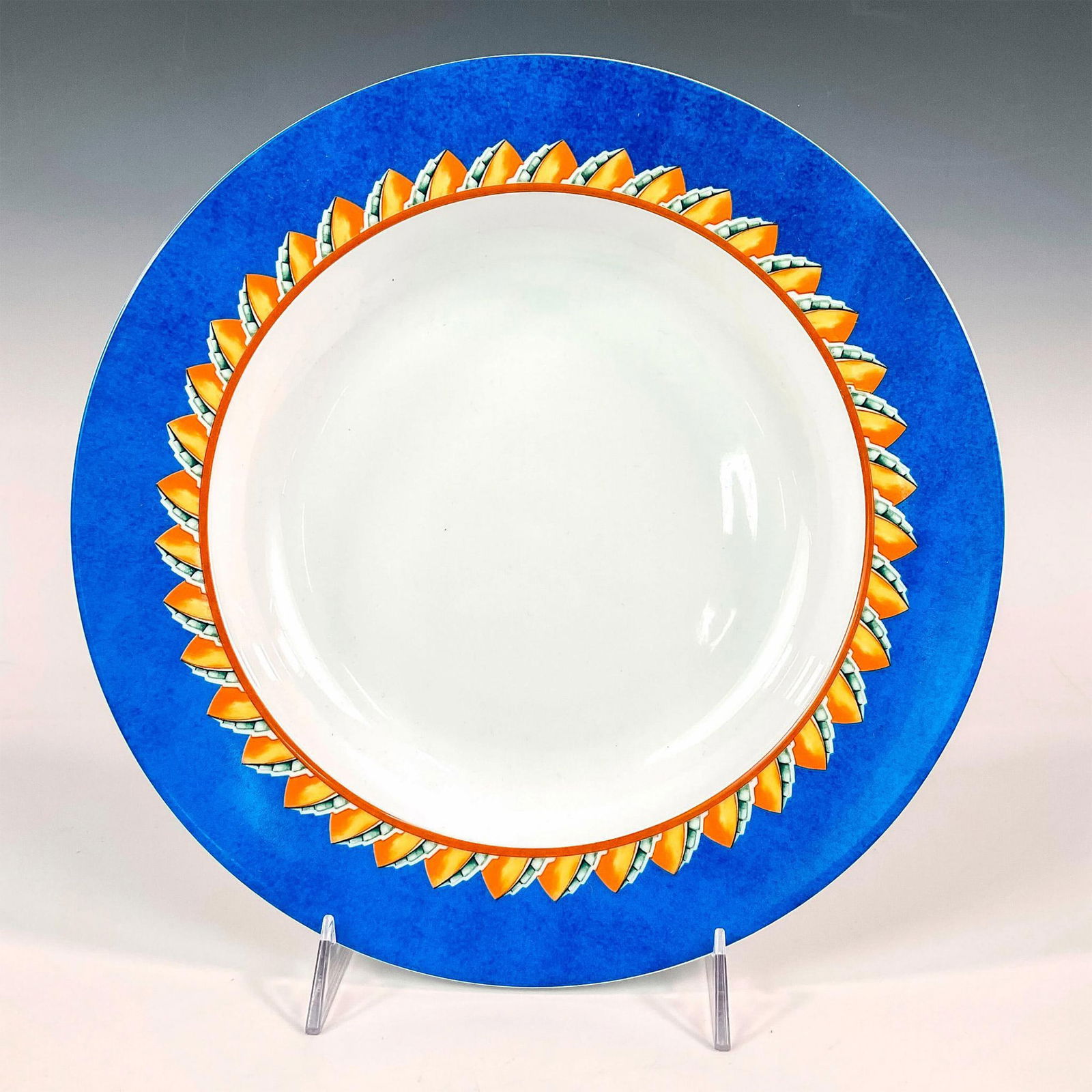 Lalique Porcelain of Limoges Deep Round Platter, Soleil (1 of 2)