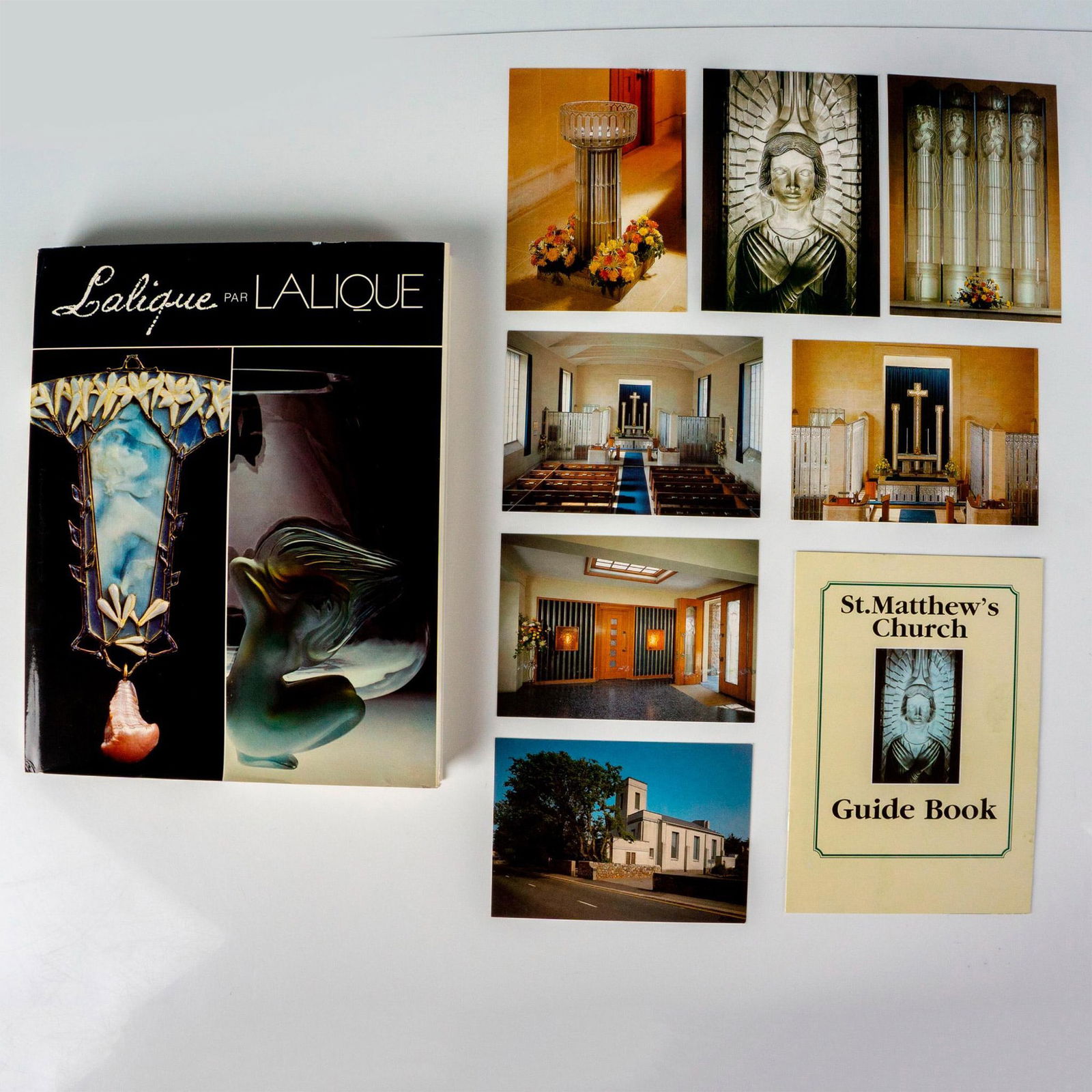 Lalique Par Lalique Book, with Lalique Postcards (1 of 3)