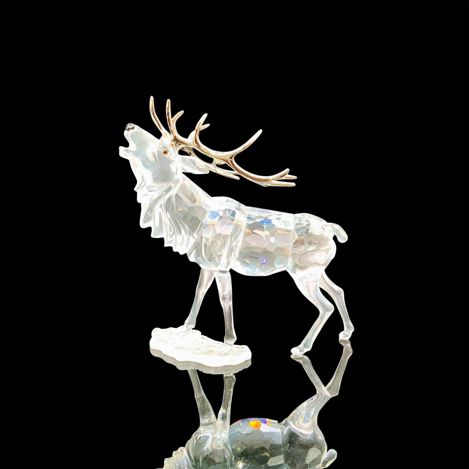 Swarovski Crystal Figurine, Stag (1 of 4)