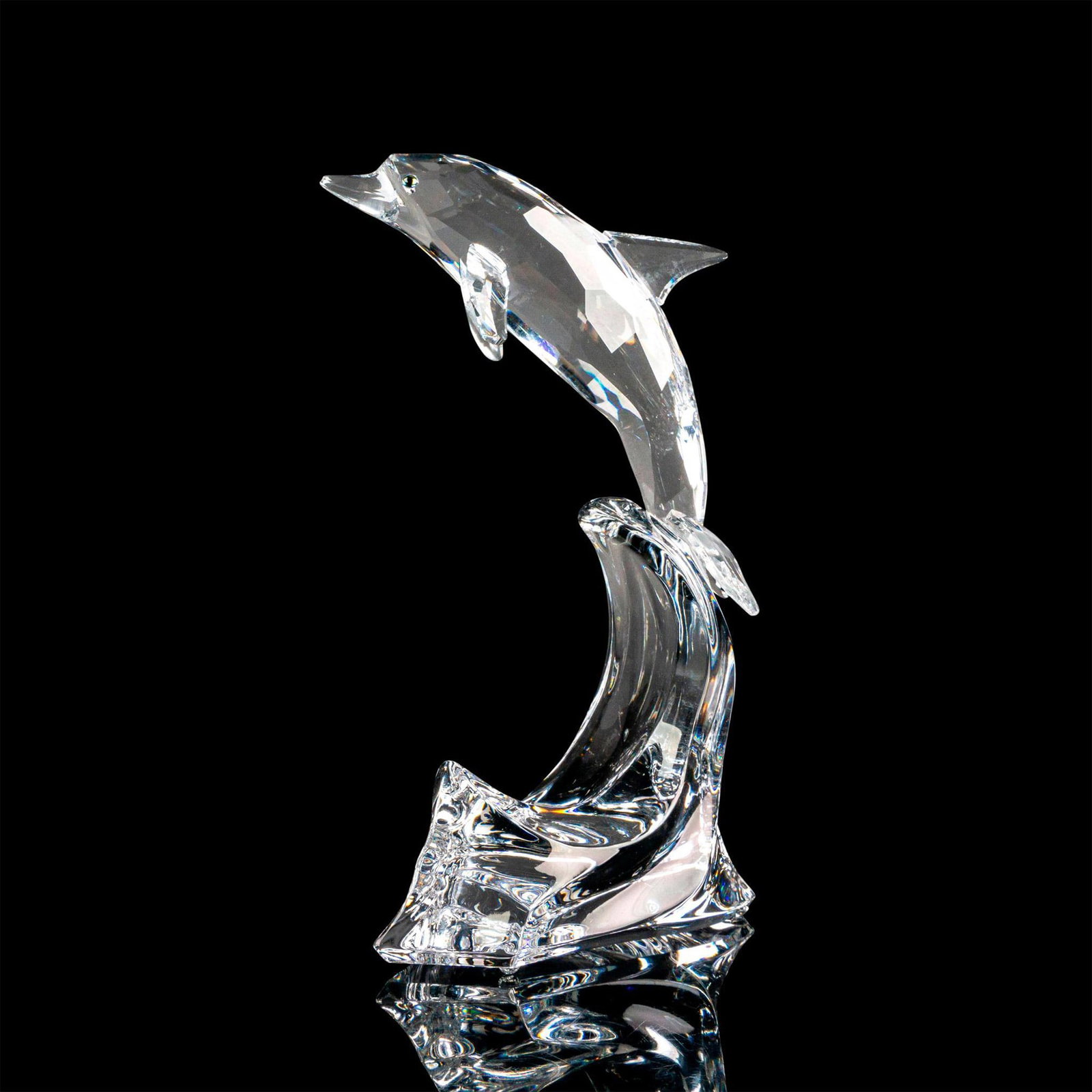 Swarovski Crystal Figurine, Dolphin Maxi (1 of 5)