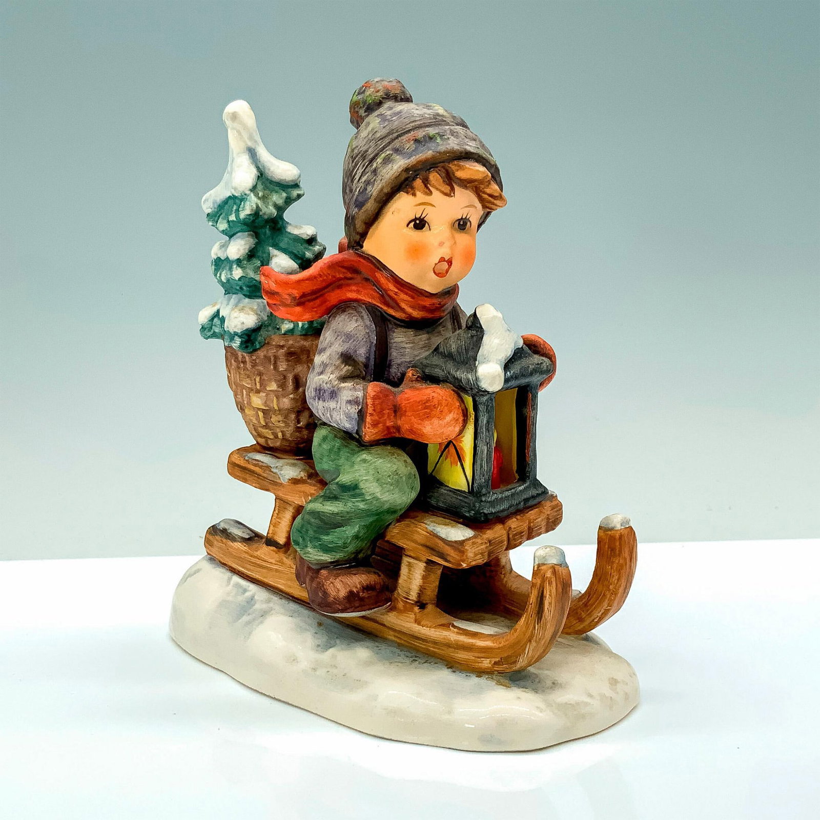 Goebel Hummel Porcelain Figurine, Ride into Christmas (1 of 3)