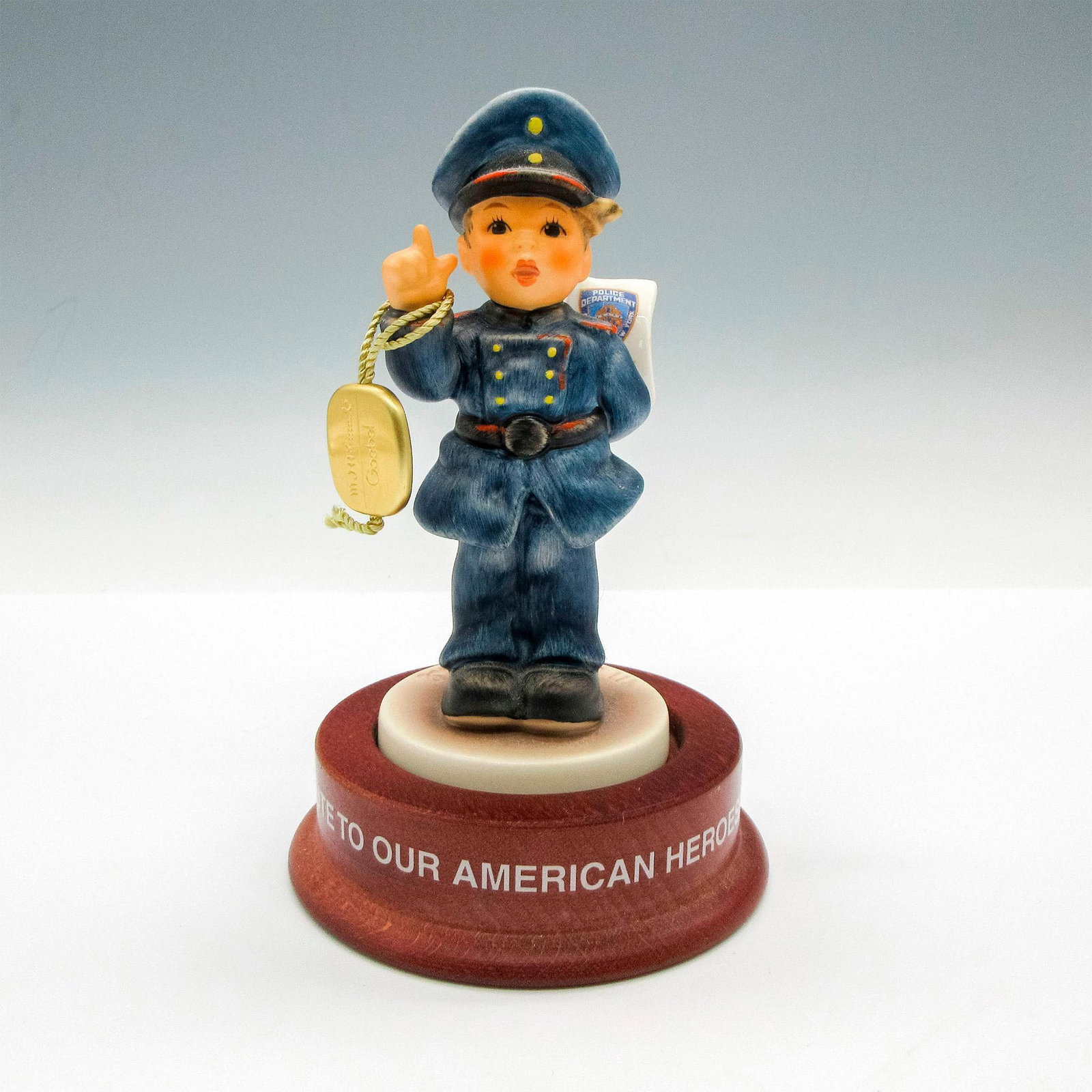 Goebel Hummel Porcelain Figurine, Salute to NYC Heroes 2039 (1 of 3)
