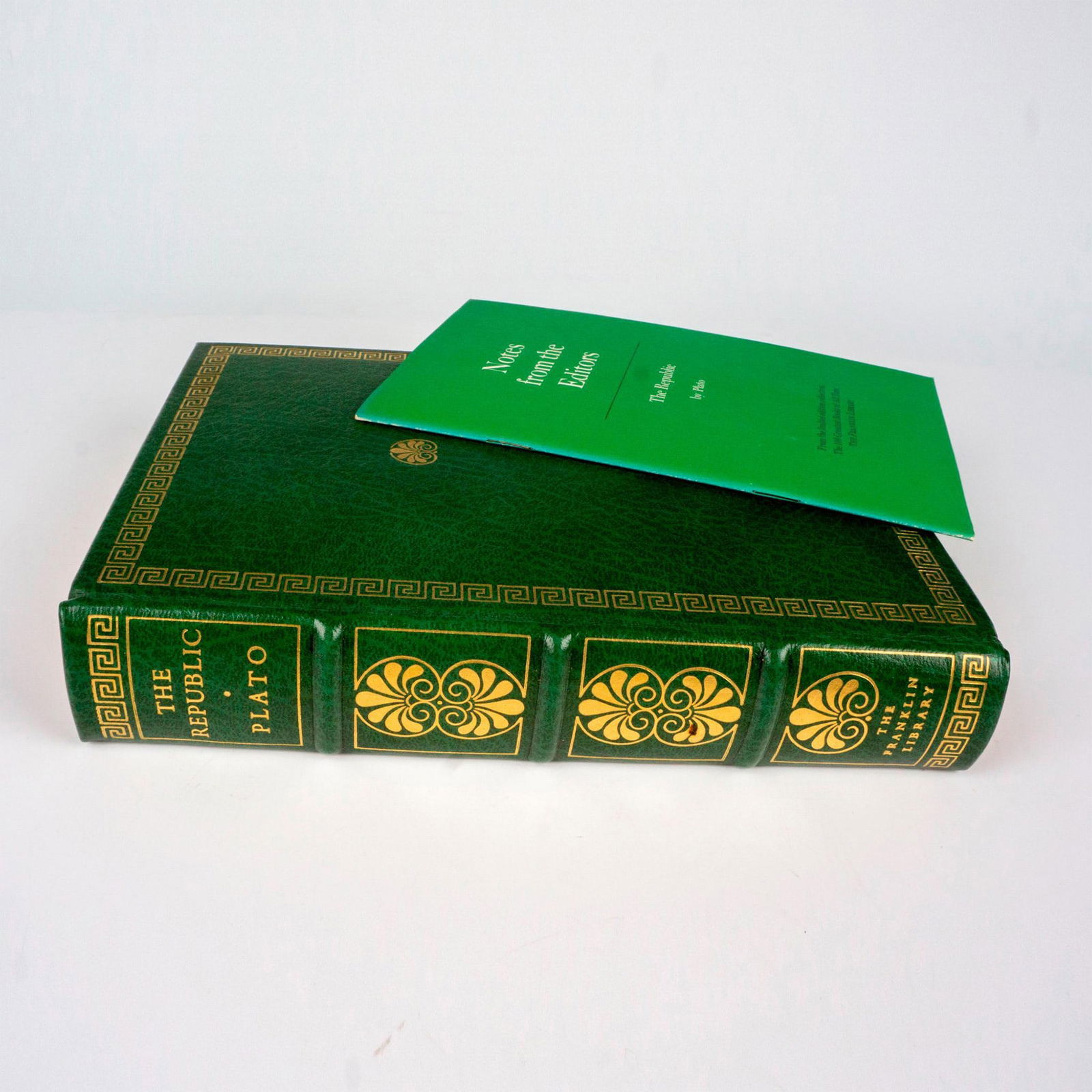 2 Limited Ed. Franklin Library Books, The Republic by Plato (1 of 3)