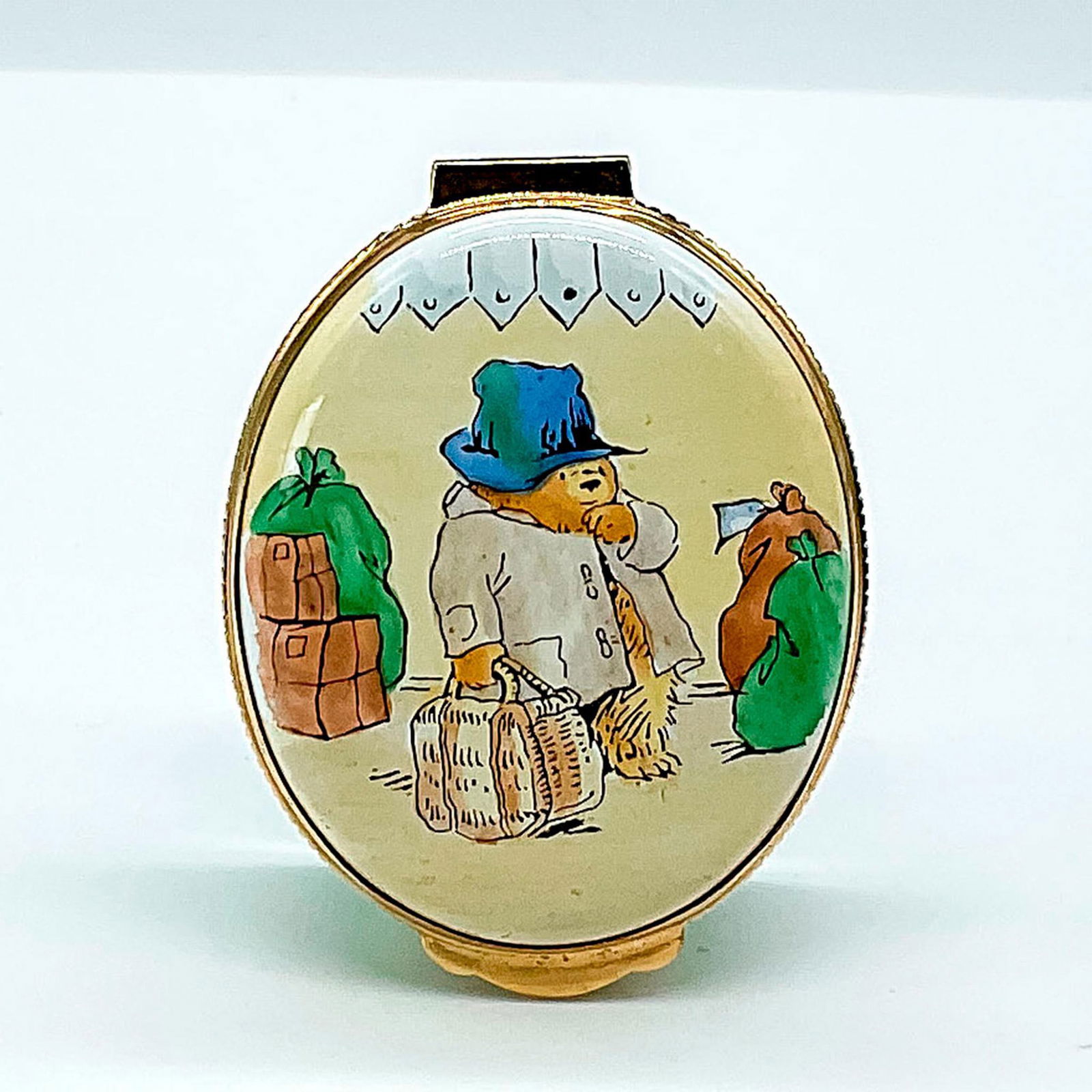 Crummles English Enamels Paddington Bear Box (1 of 3)
