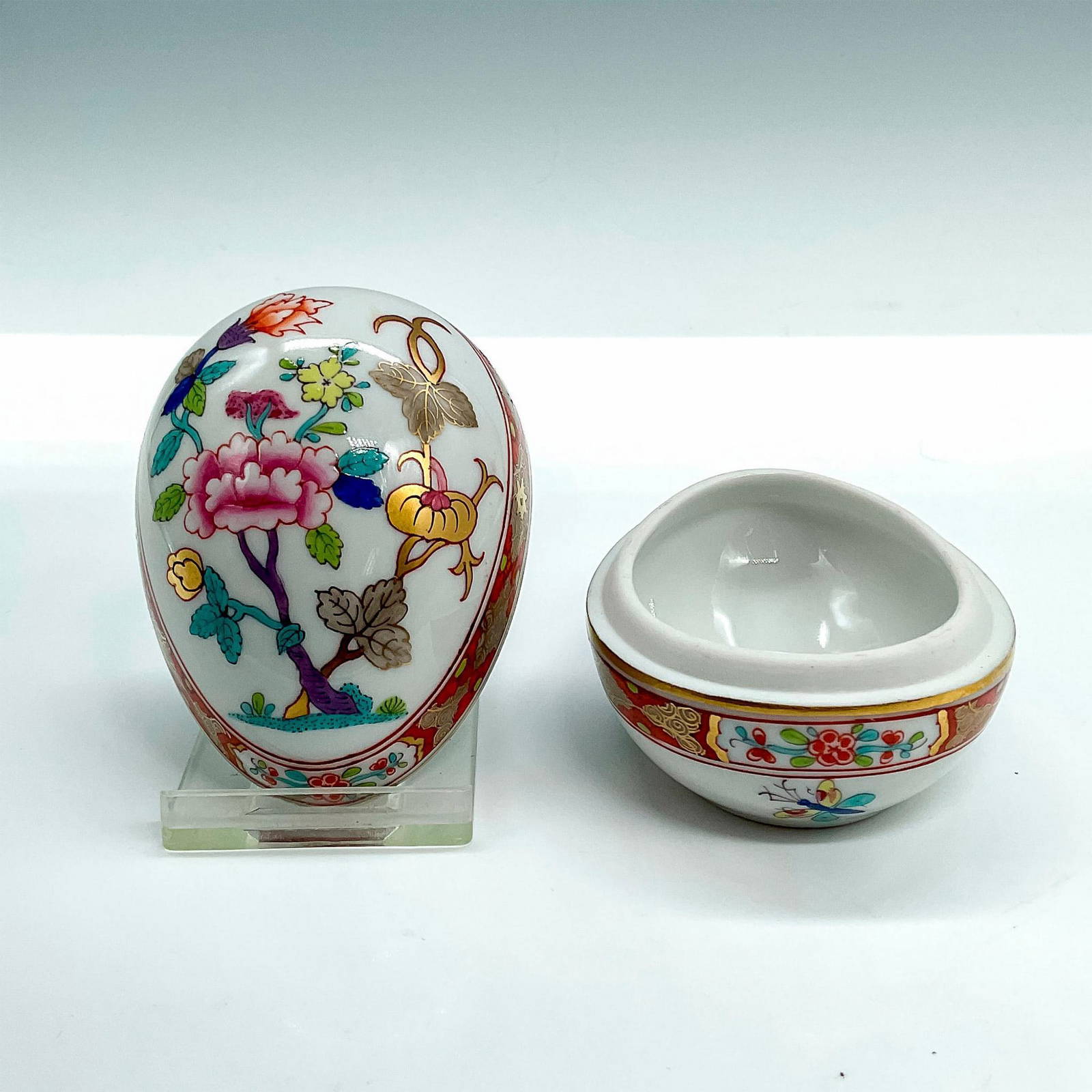 Herend Porcelain Egg Box, Shanghai Auction